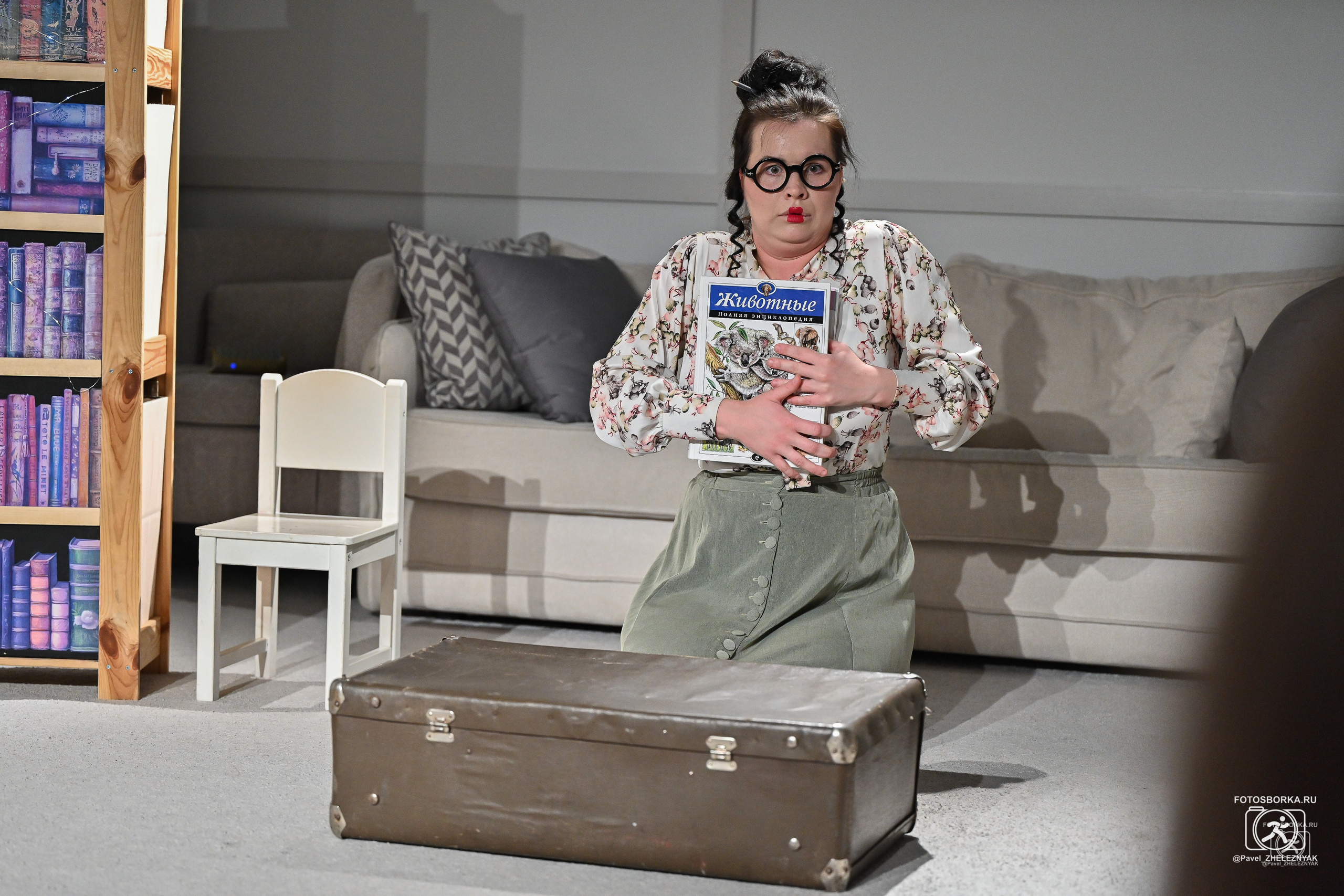 Маленький театр «УЖиК». Спектакль «Волшебная библиотека». ФОТОСБОРКА