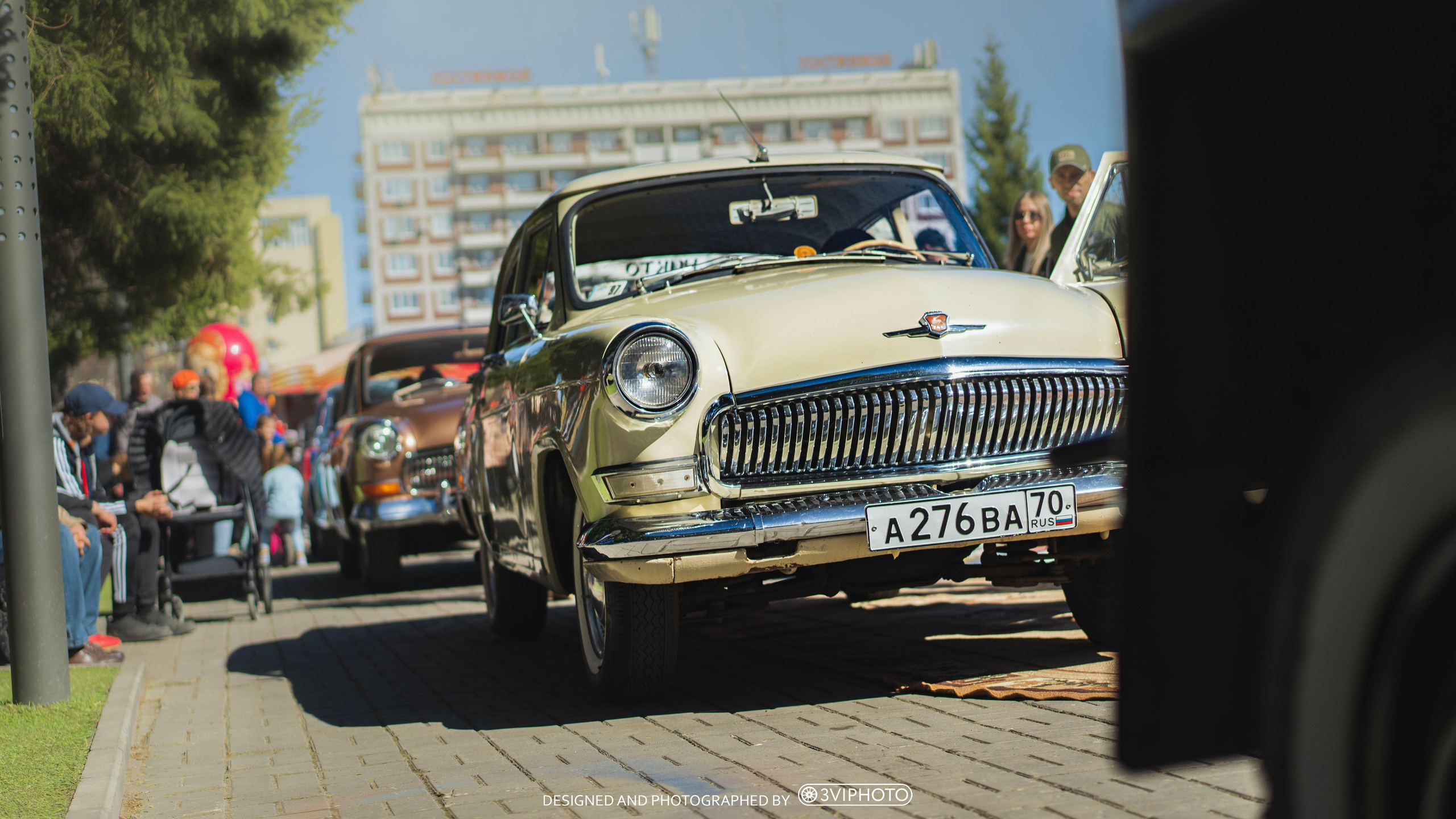 РЕТРОПАРАД АВТО 1 МАЯ. Автомобильный фотограф 3VIPHOTO #Томск