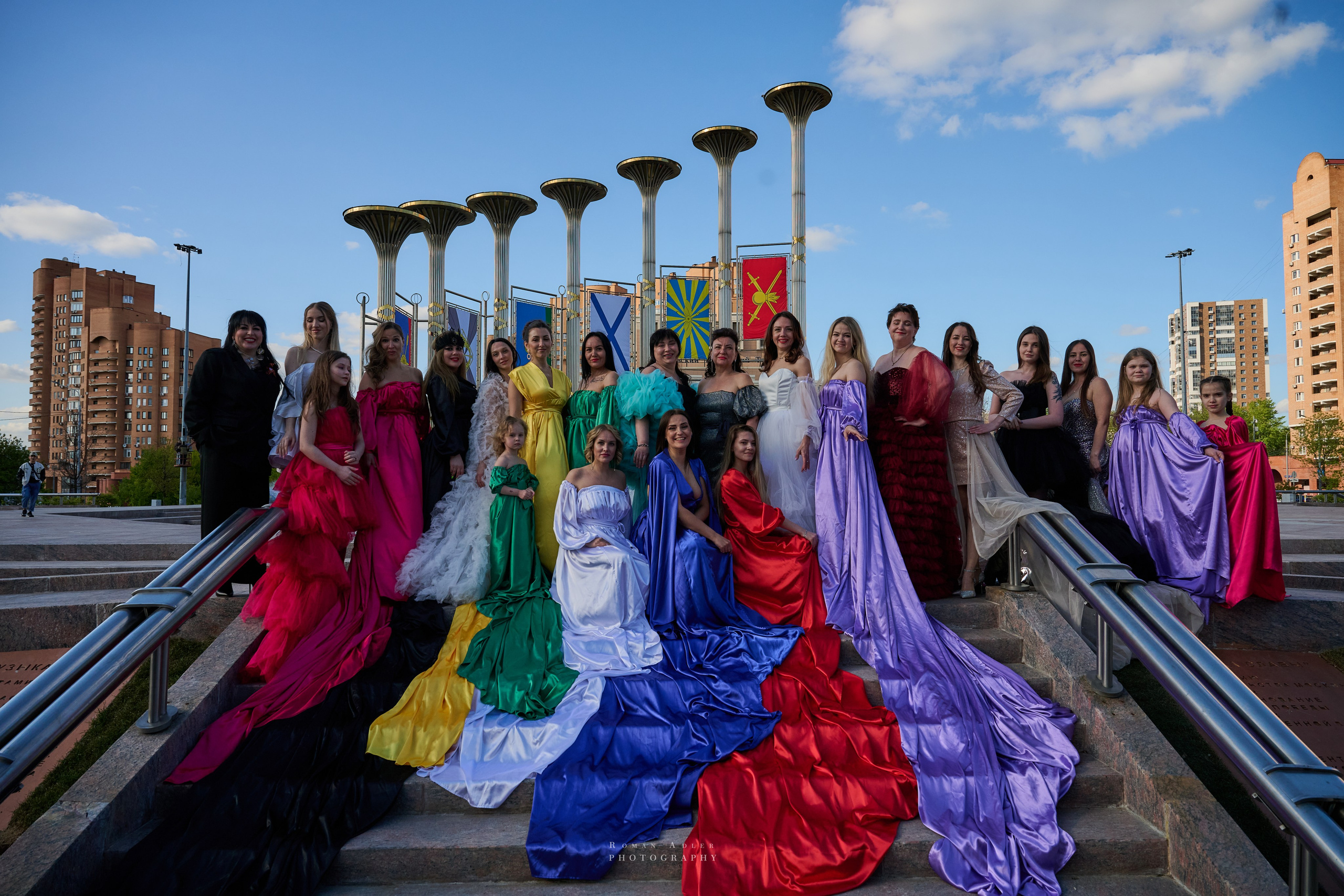 Московская весна Победы. Фотограф Роман Адлер