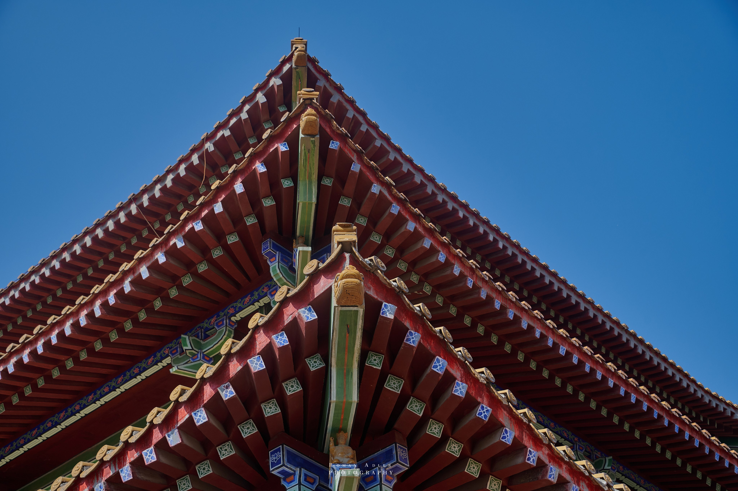 Храм Гуанфу (Процветания). Цинчжоу. Фотограф Роман Адлер