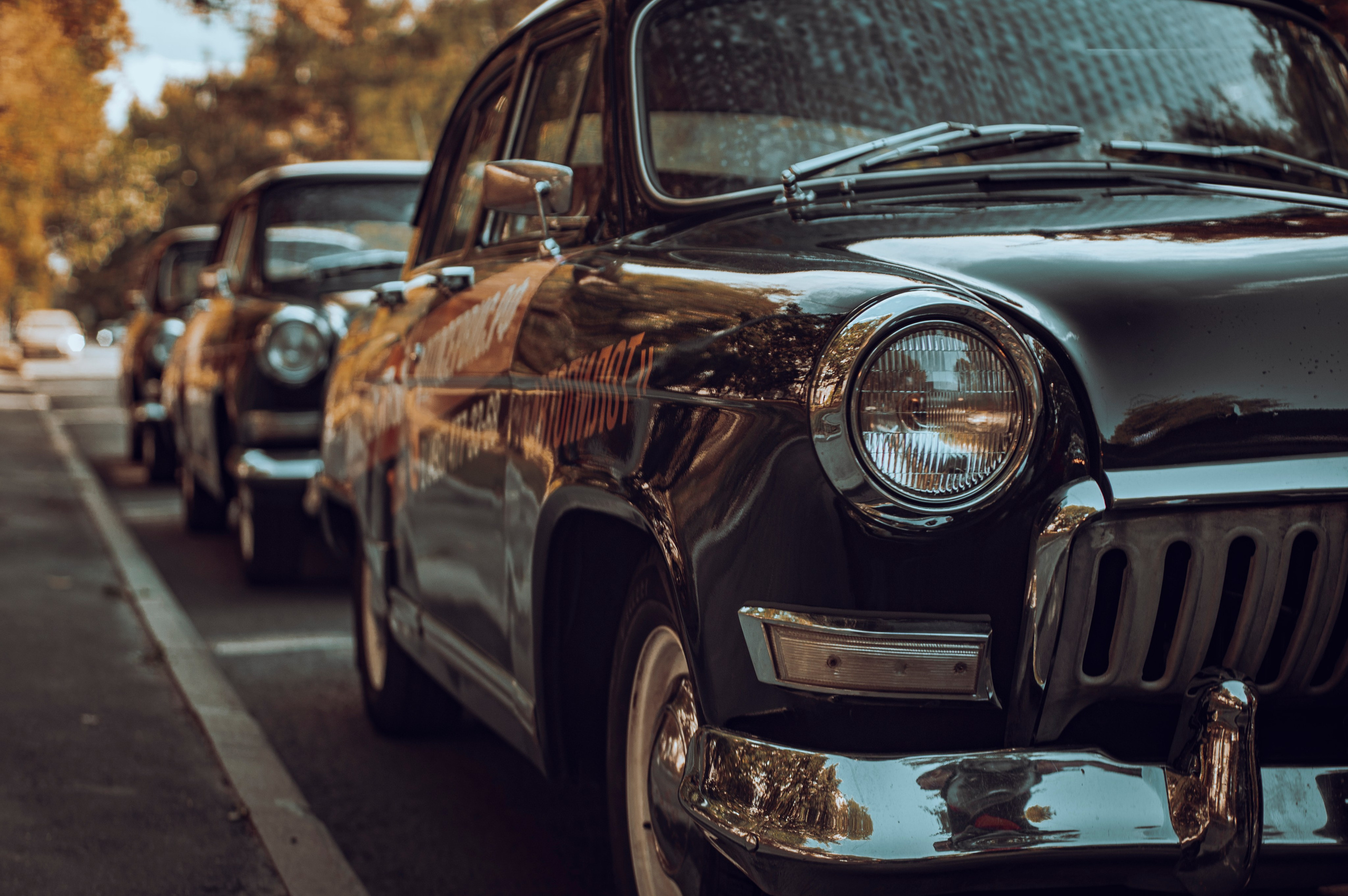 ГАЗ 21 Волга. Фотограф Роман Адлер