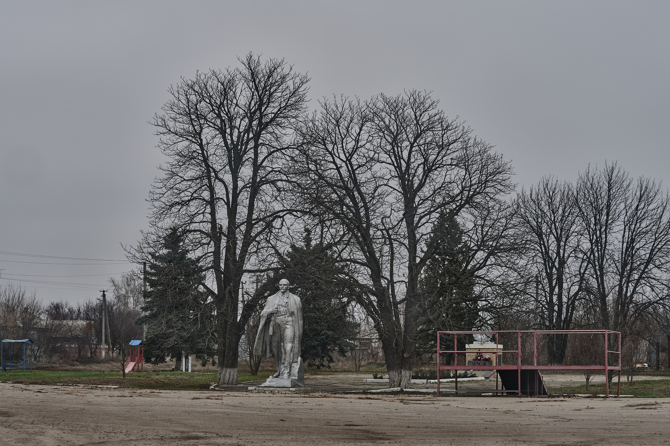 Краснореченское (Луганская область). Ноябрь 2024. Фотограф Роман Адлер
