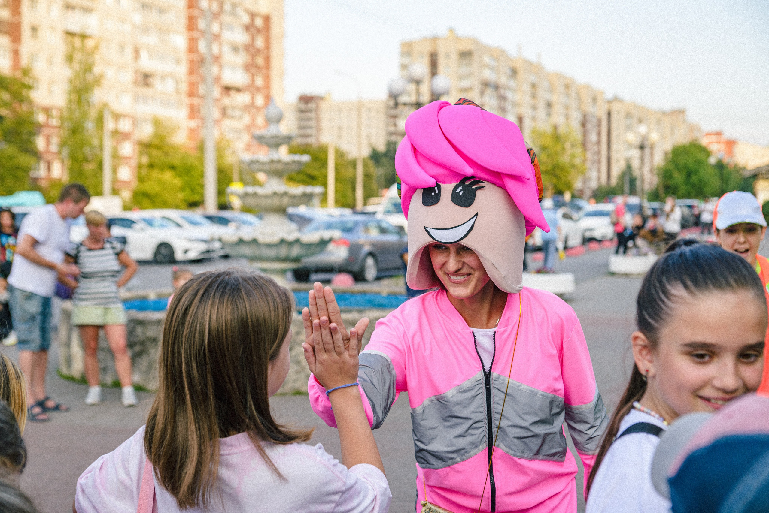 День рождения школы английского языка для детей. Портретный и репортажный фотограф в Санкт-Петербурге