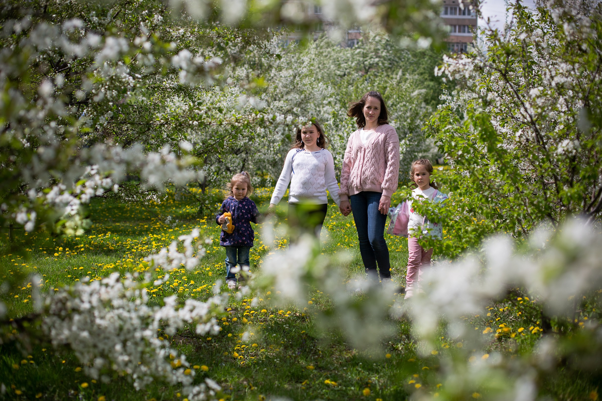 Цветущие сады. Свадебная фотосъёмка в Москве, Туле