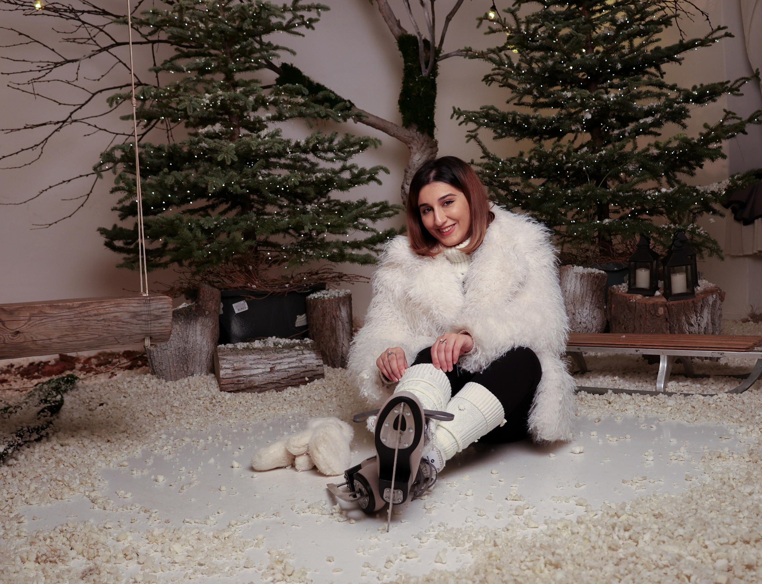 Зимняя новогодняя съёмка в My Home studio. Tatiana Shumskaya