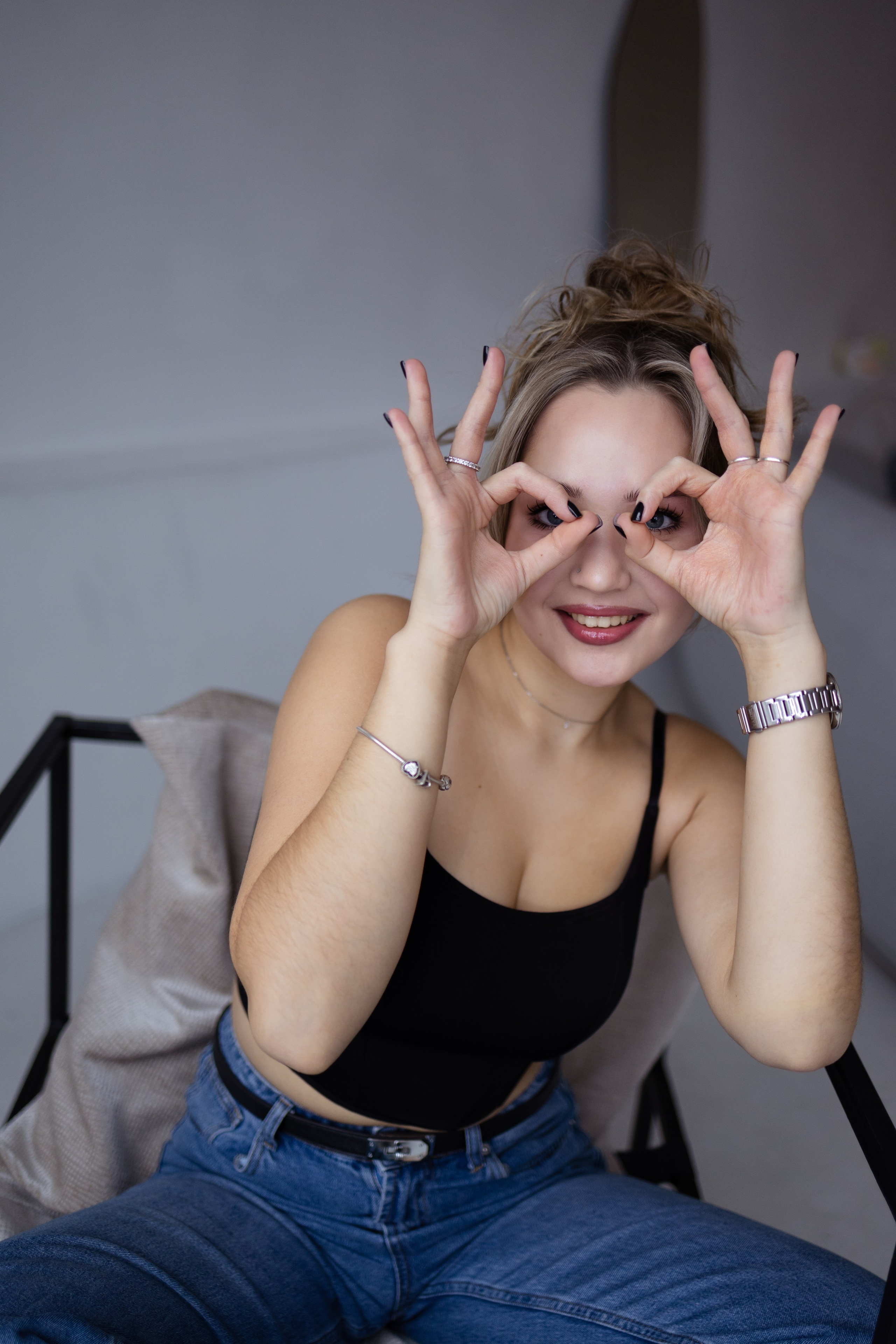 Женский студийный портрет (9.02.2025) г. Обнинск (Калужская обл.). Надежда Стар семейный и церковный фотограф в Жукове и Калужской области