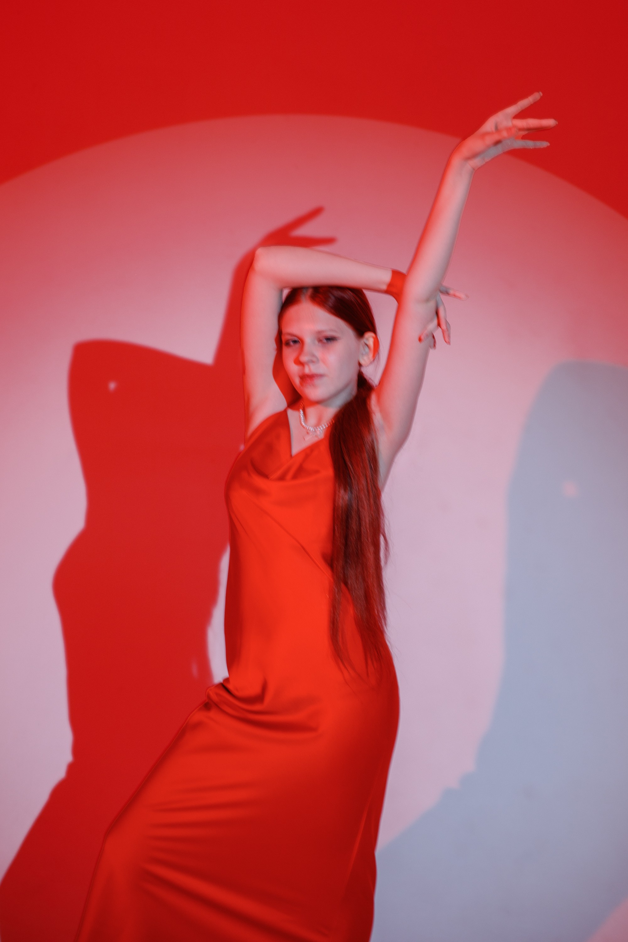 RED DRESS. Polaroud love