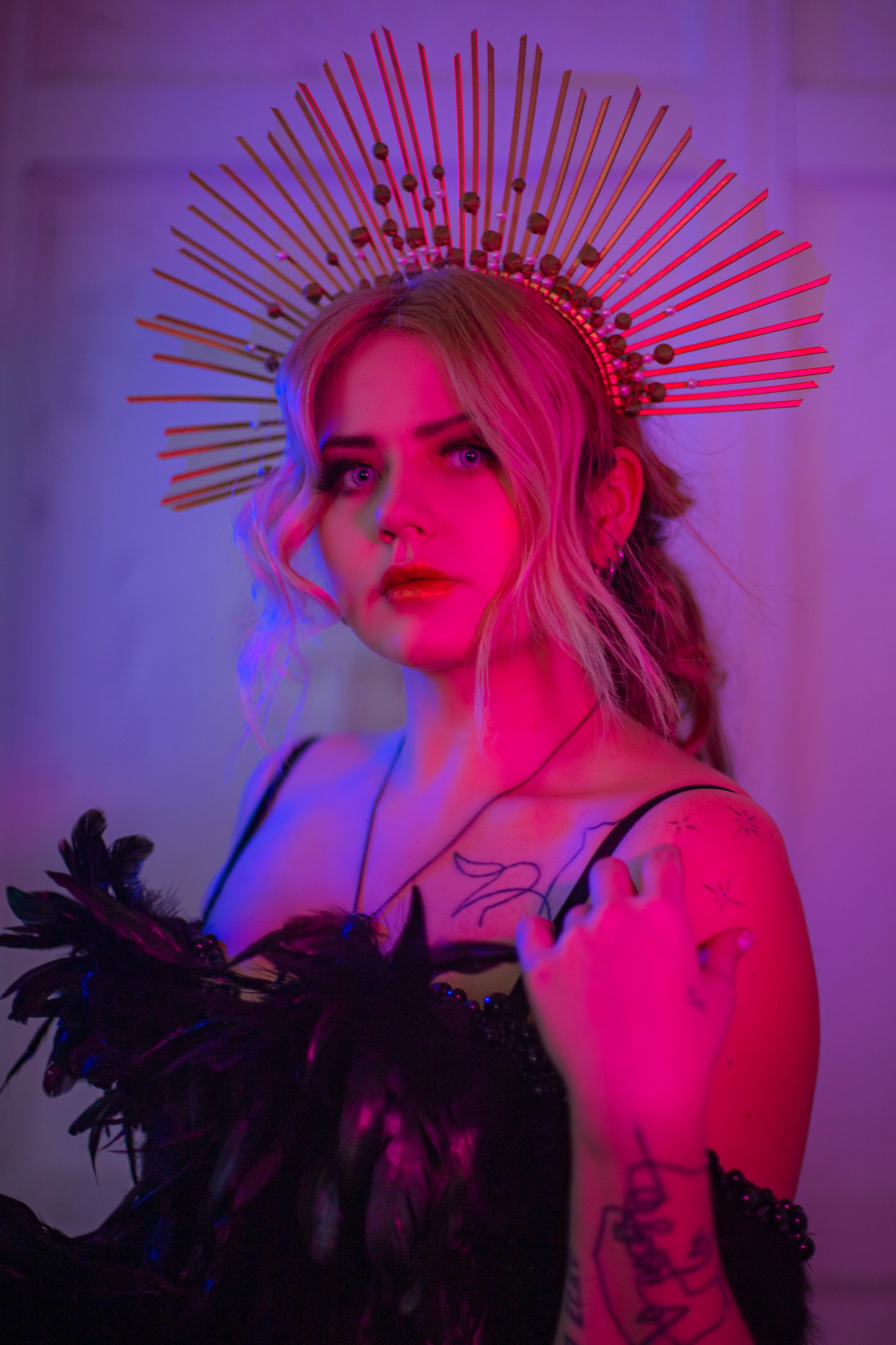 TINA NEON. Polaroud love