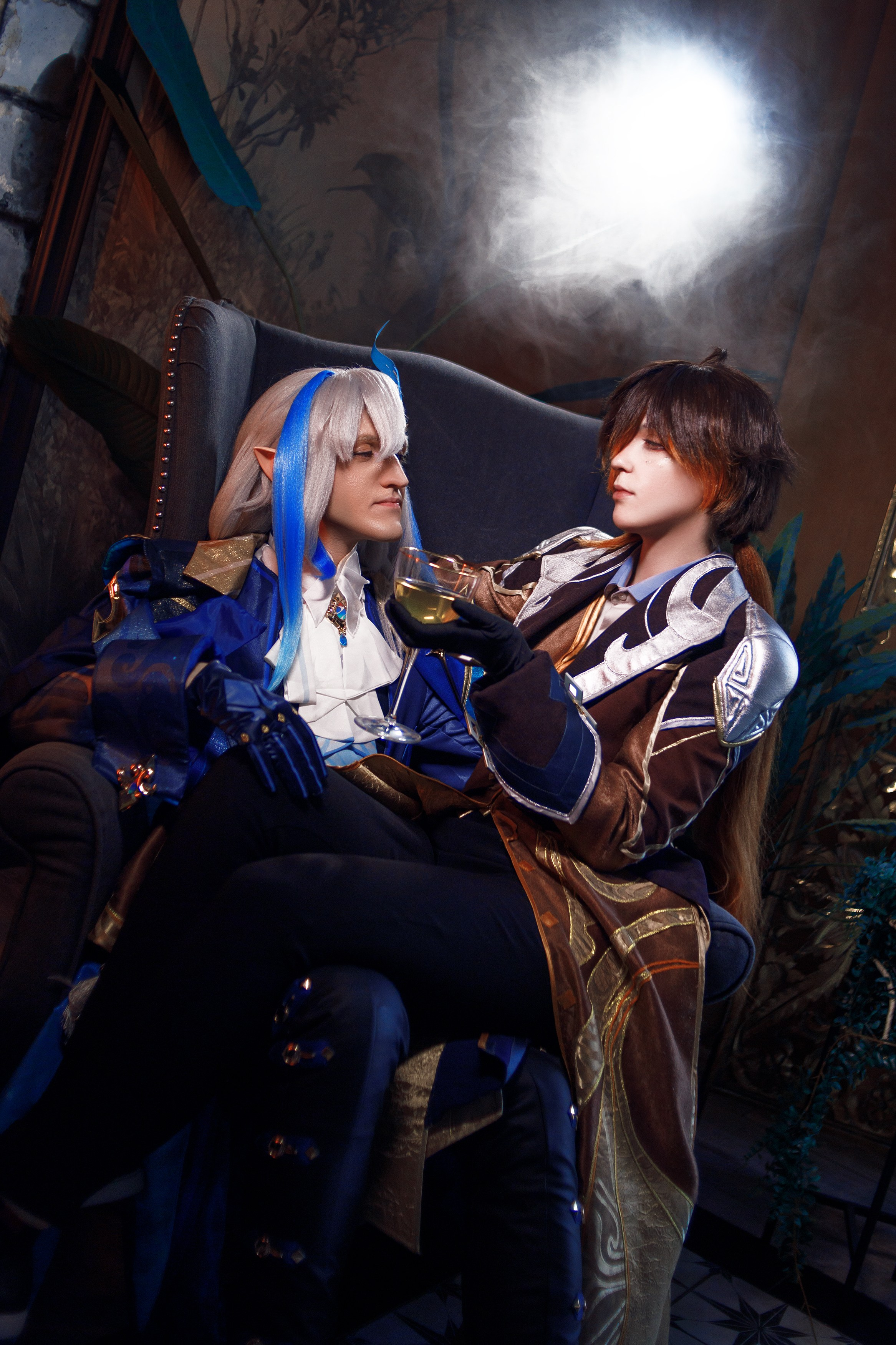 GENSHIN IMPACT: Zhougli & Neuvillette. Polaroud love