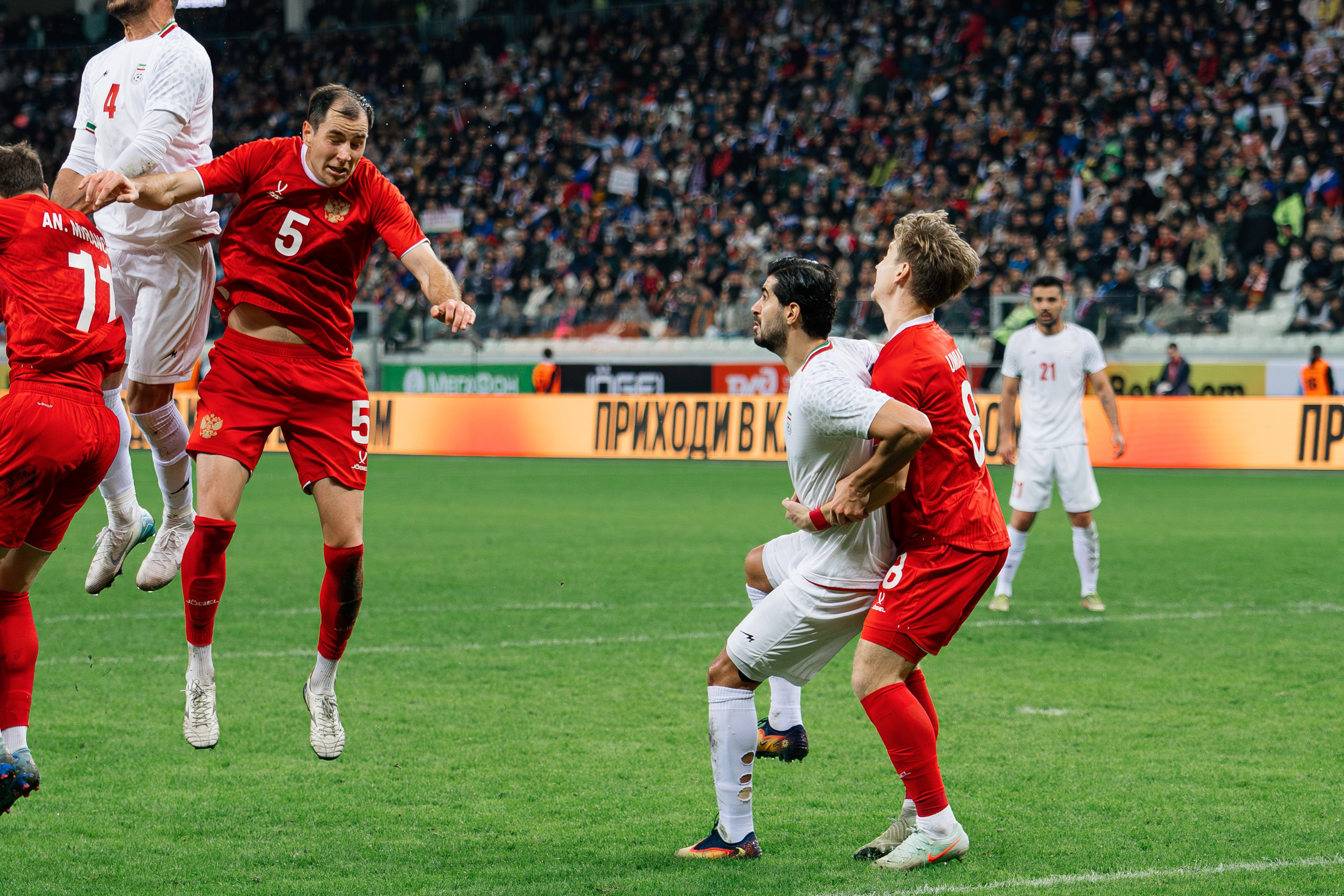 Матч Россия — Иран 2025. Фотограф в Волгограде Виталий Самойлов
