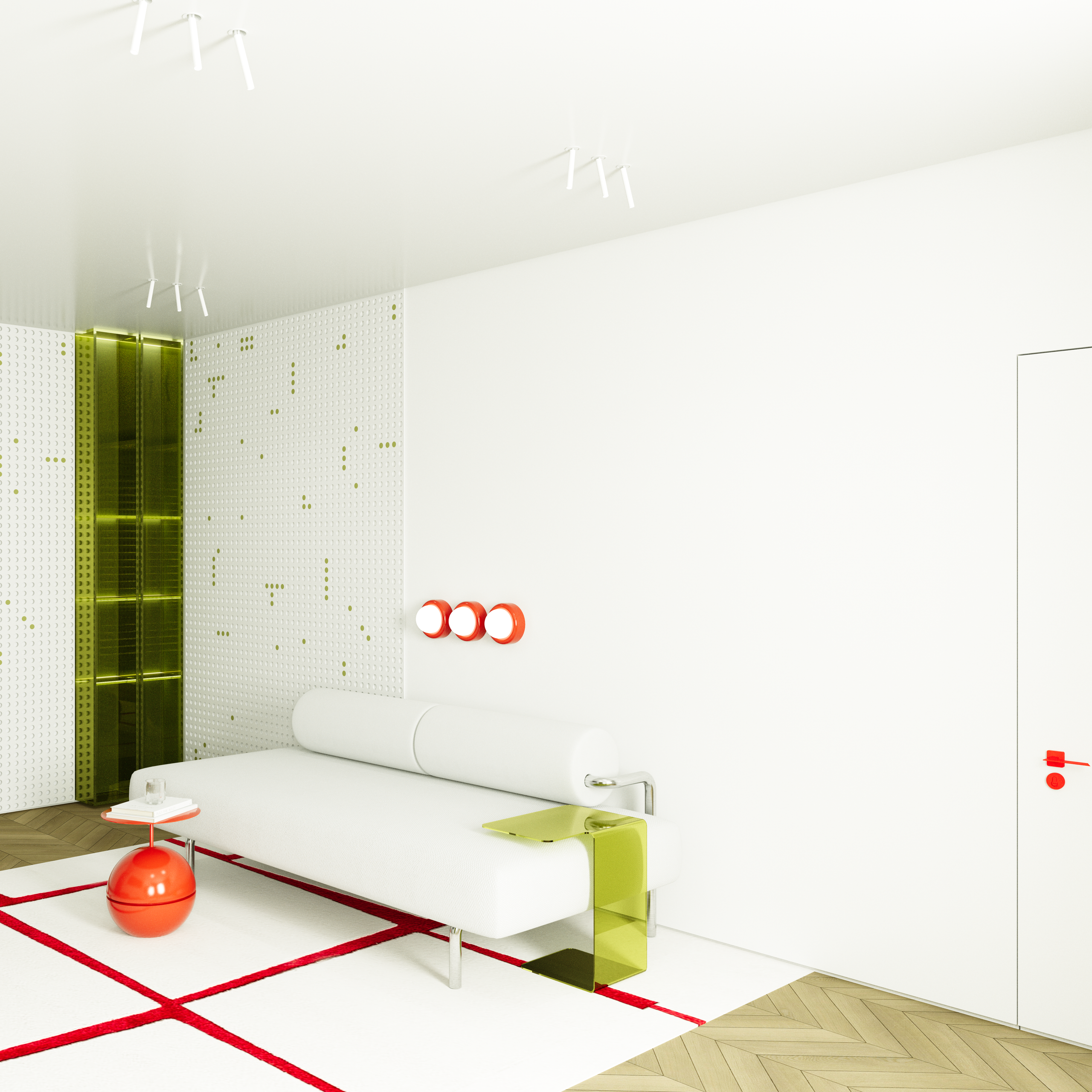 Москва ЖК «Ривер Парк Коломенское» 2-комнатная квартира 55 кв. м. Дизайнер интерьеров г. Москва Ольга Богданова