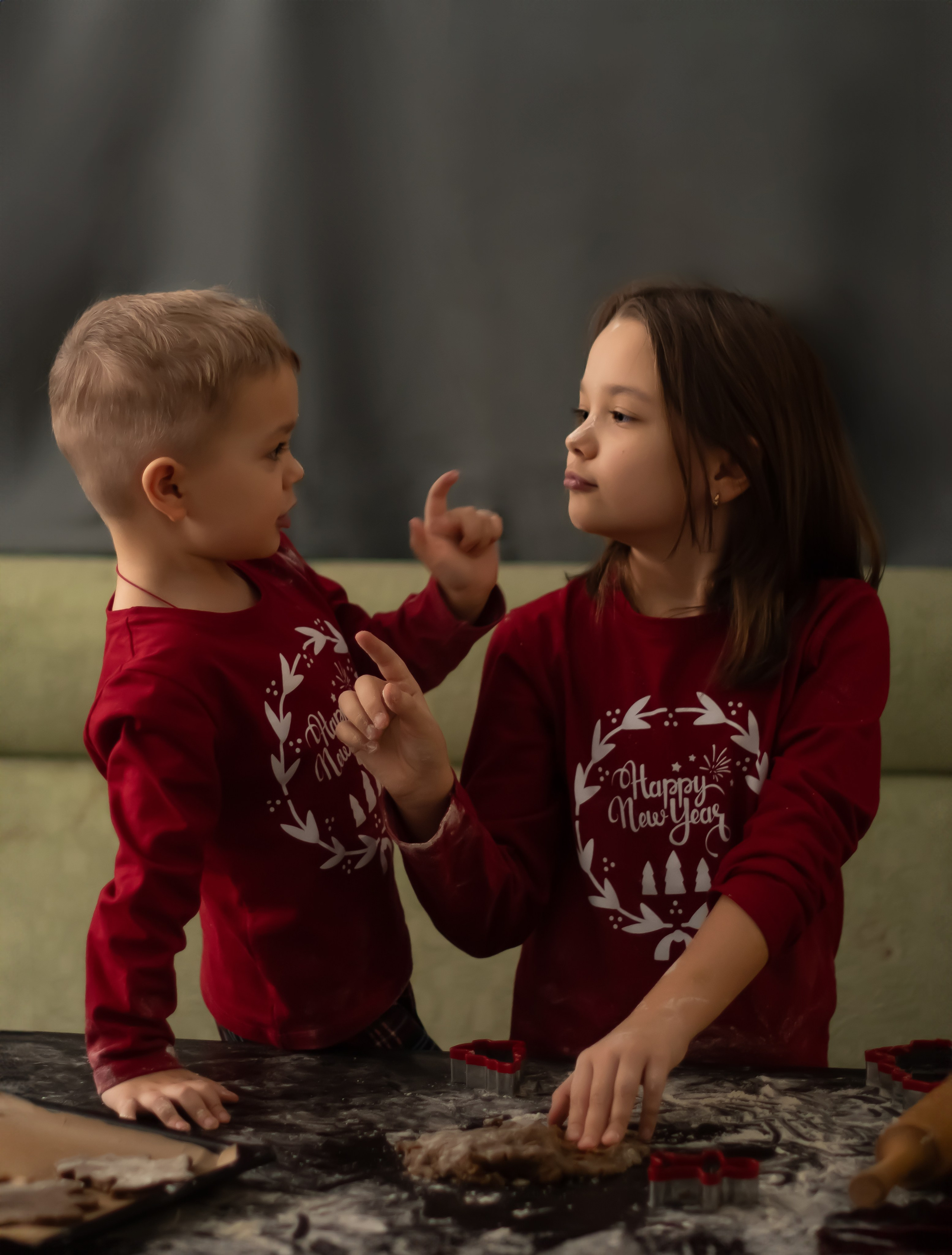 Домашняя новогодняя фотосессия. Детский и семейный фотограф в Ульяновске Любовь Горбачева