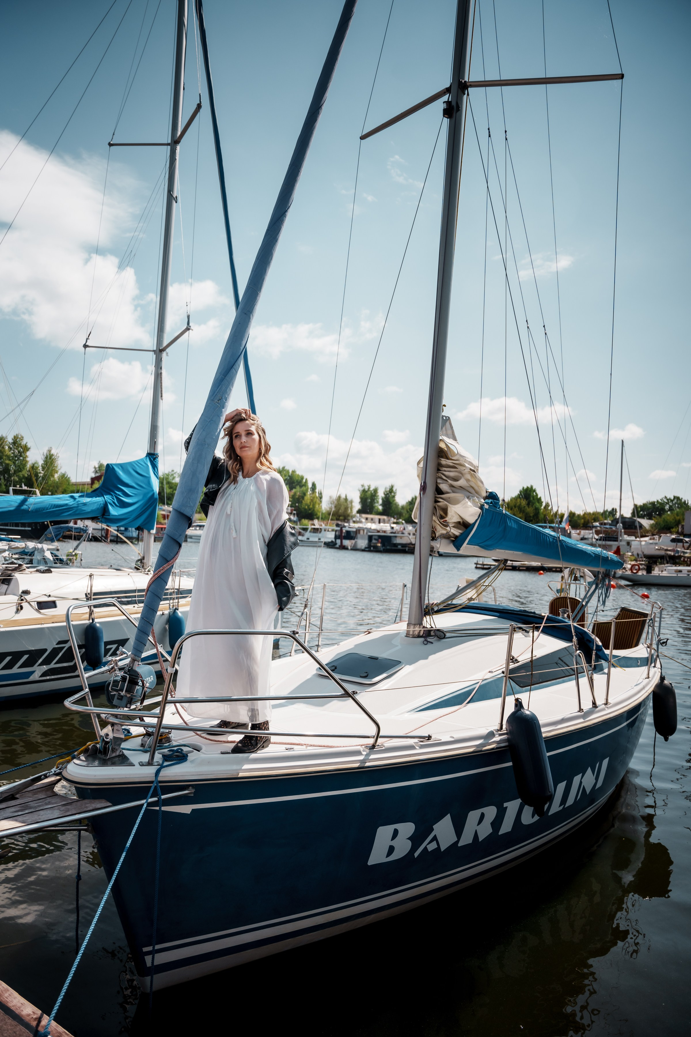 На яхте. Ольга Плаксина фотограф в Саратове