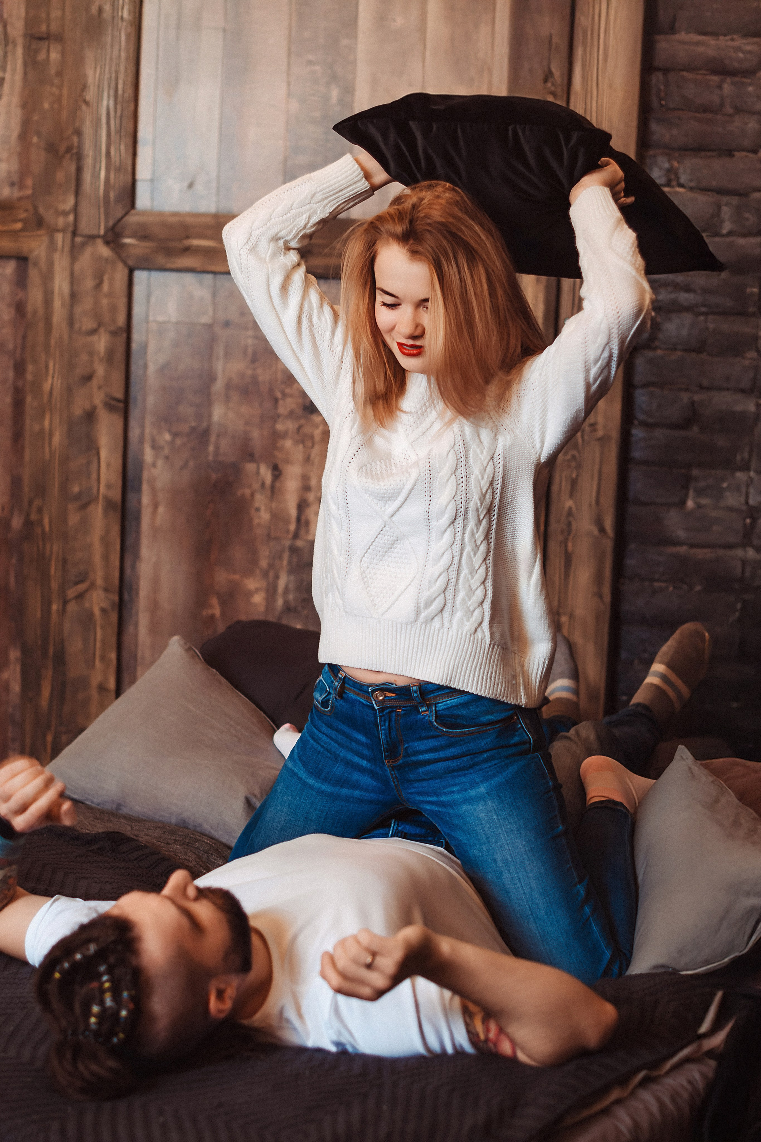 Новогодняя Love Story Виталии и Виталия. Фотограф Алиса Агафонова в Санкт-Петербурге