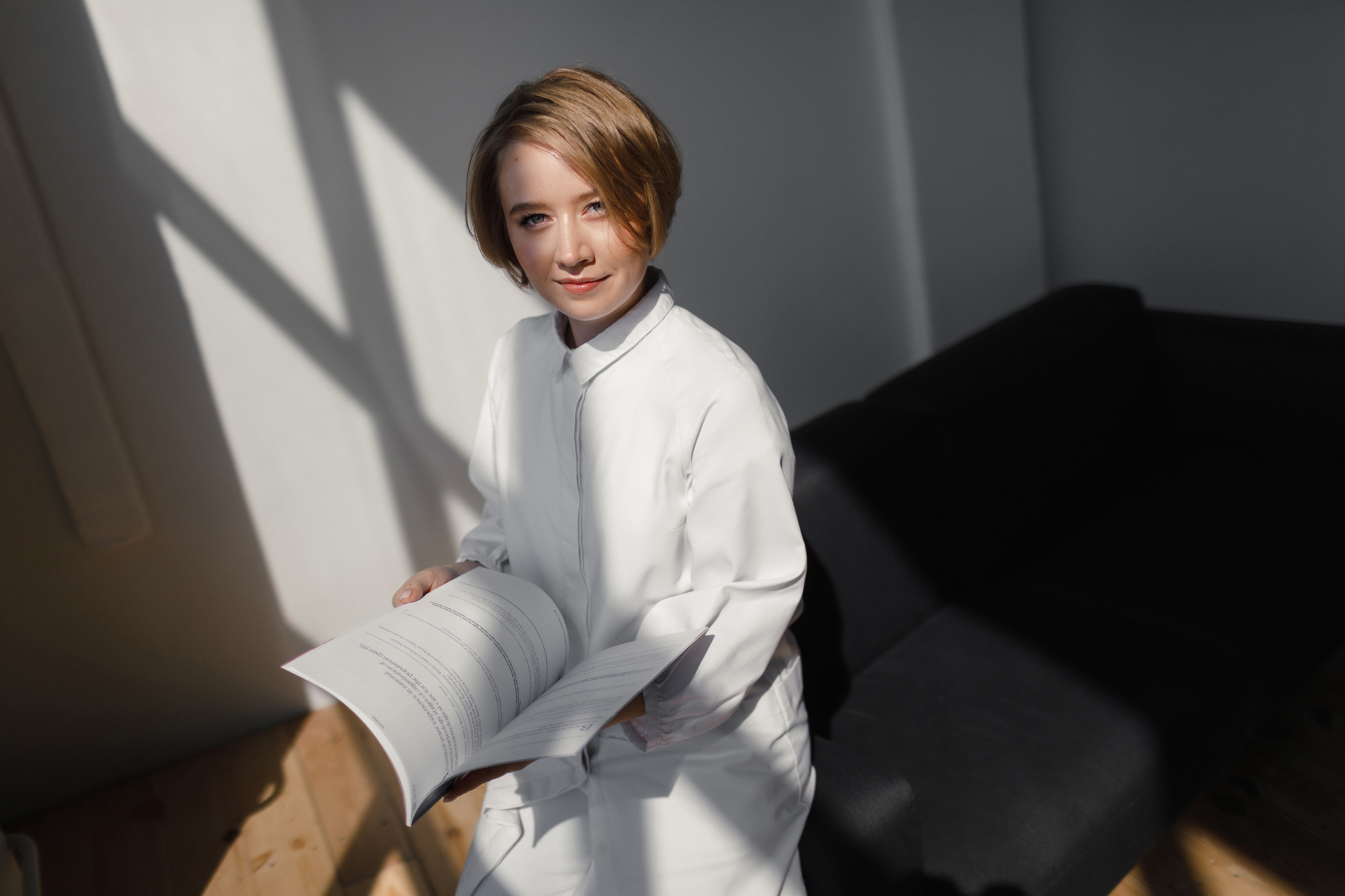 Фотосессия доктора для соц сетей. Профессиональный фотограф в Новосибирске