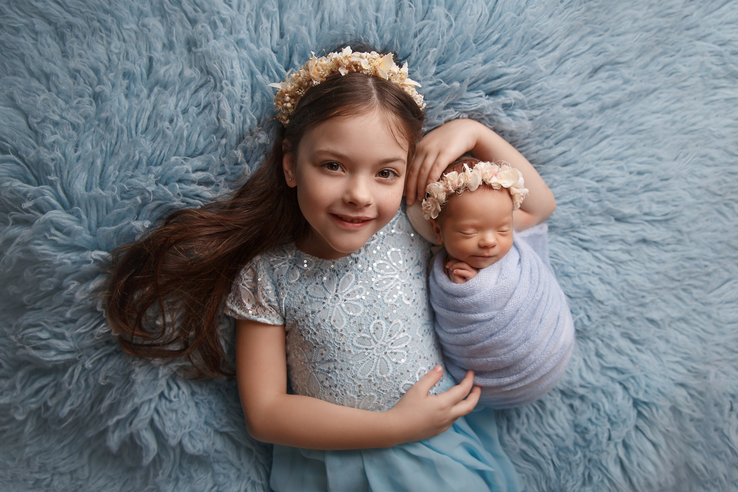 Sky blue. Фотограф новорожденных, семейный фотограф в Санкт-Петербурге