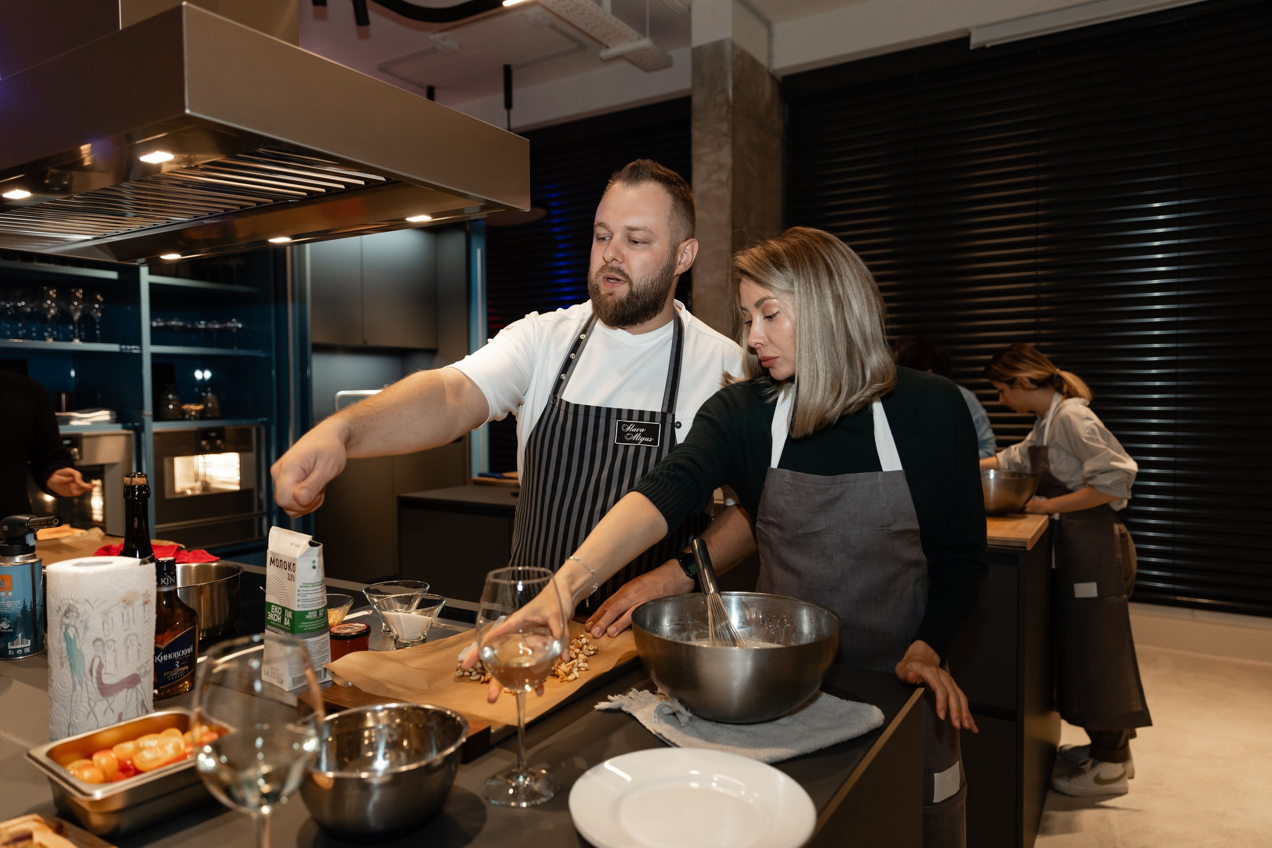 Кулинарный мастер-класс (Point of Experience). Татьяна Чернышова свадебный фотограф Москва
