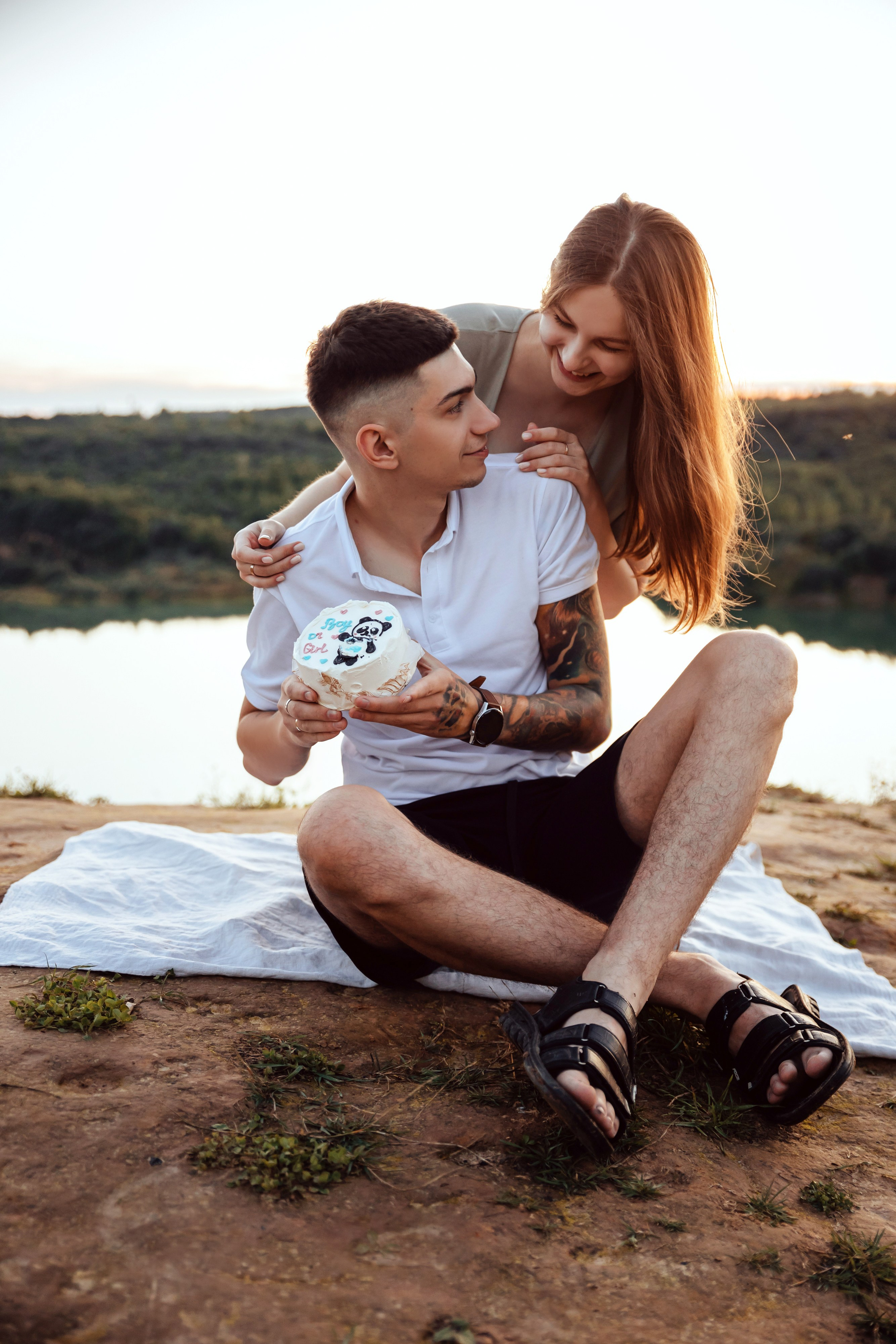 Съемка беременности на природе. Свадебный и семейный фотограф в Витебске Наталья Мамойко