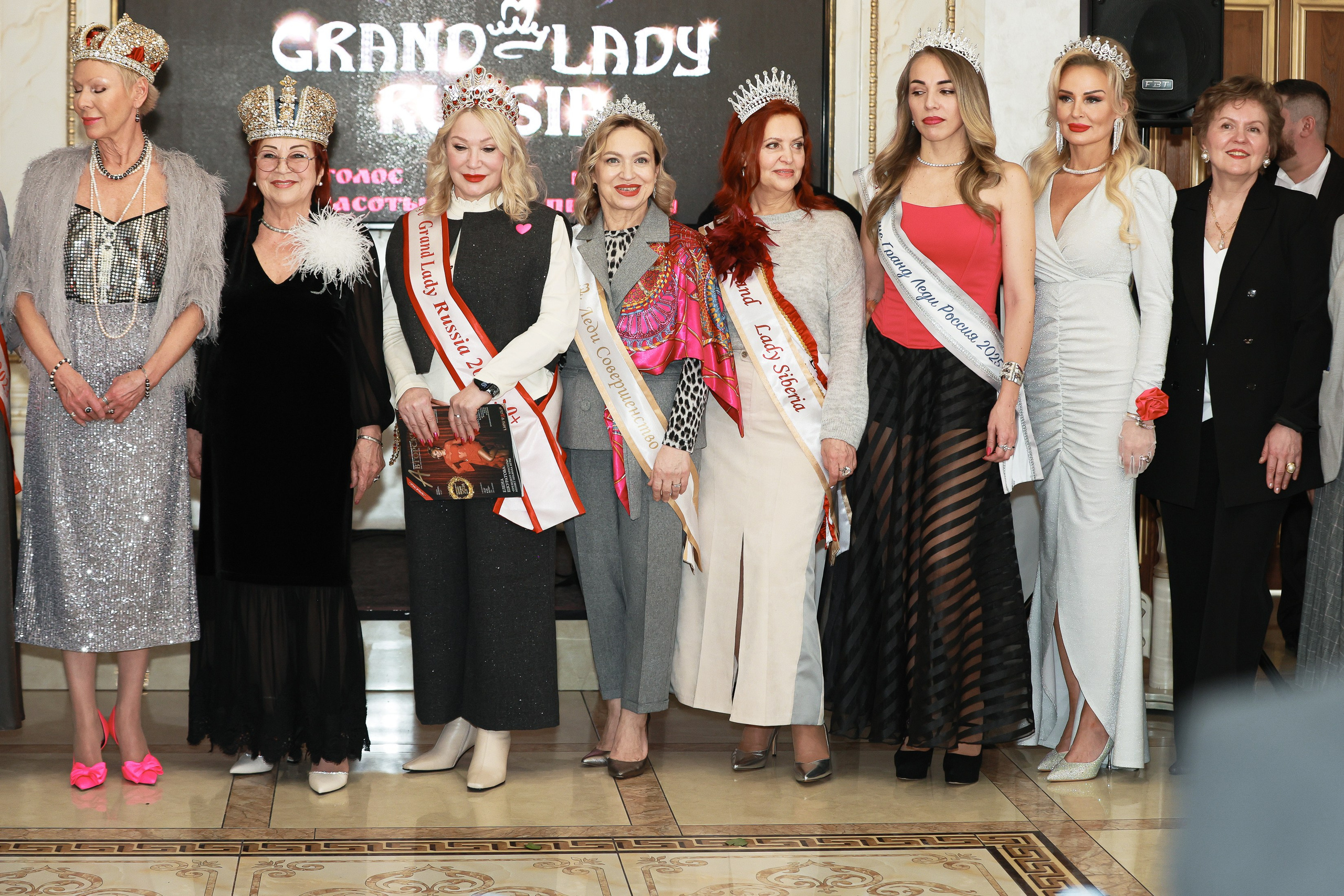 Открытие конкурса красоты элегантного возраста «Гранд Леди». Фотограф Юлия Мальцева