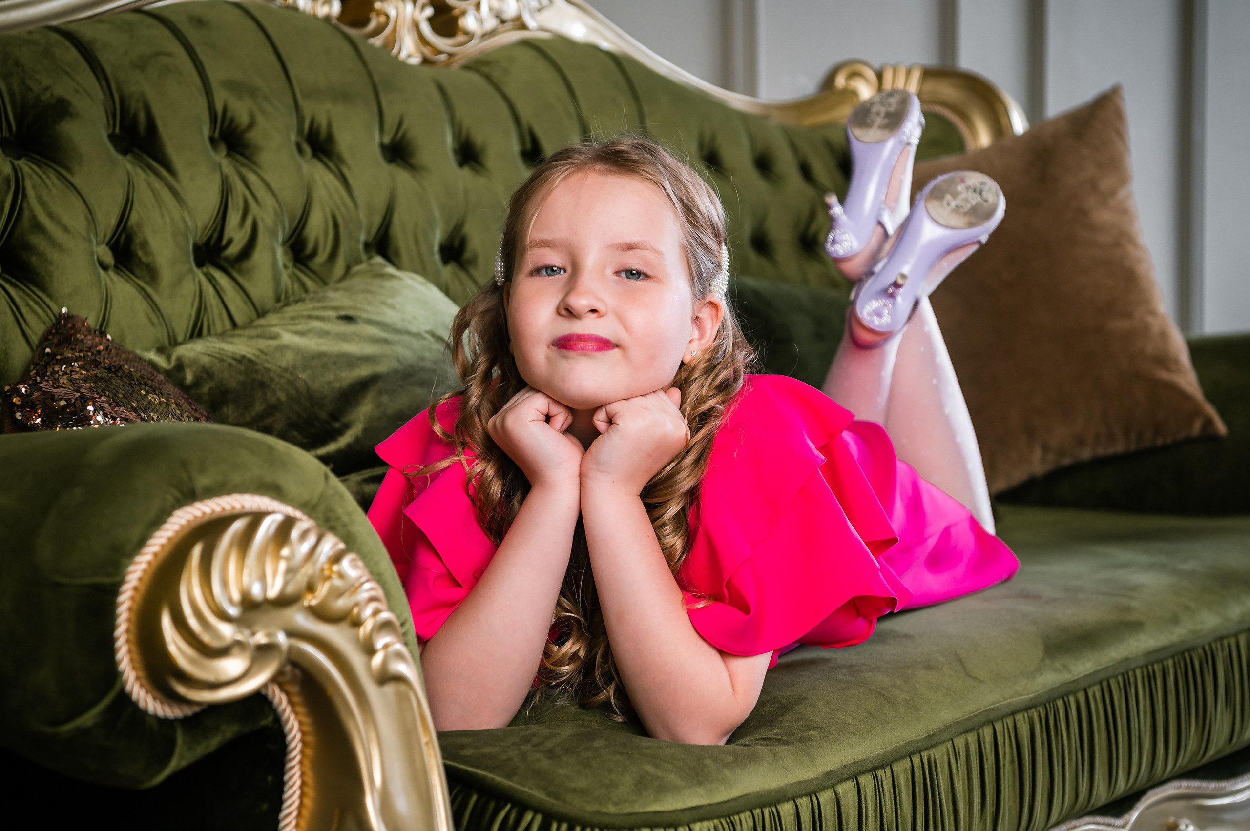 Ариша 10 лет (семейная фотосессия). Фотограф Елена Новикова