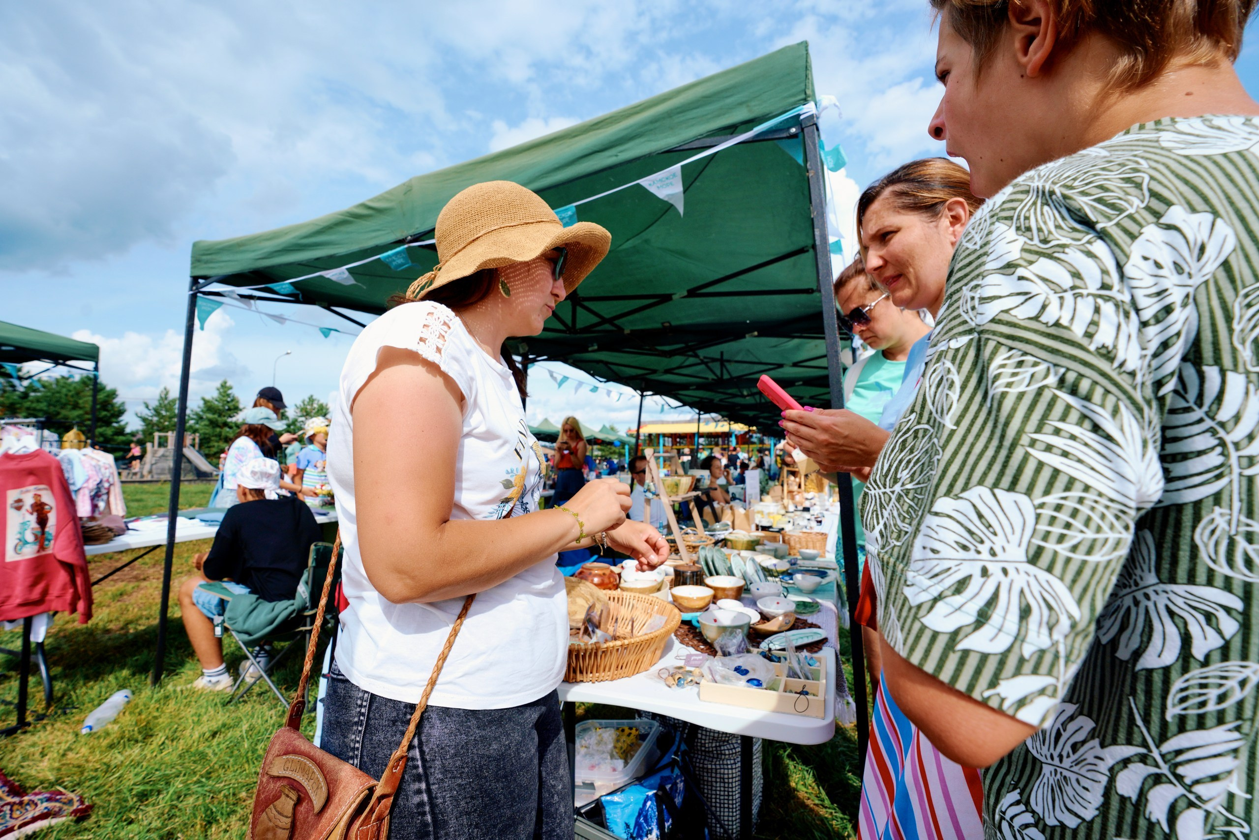 Пляжный маркет 2024, г. Лаишево. Фотограф Казань
