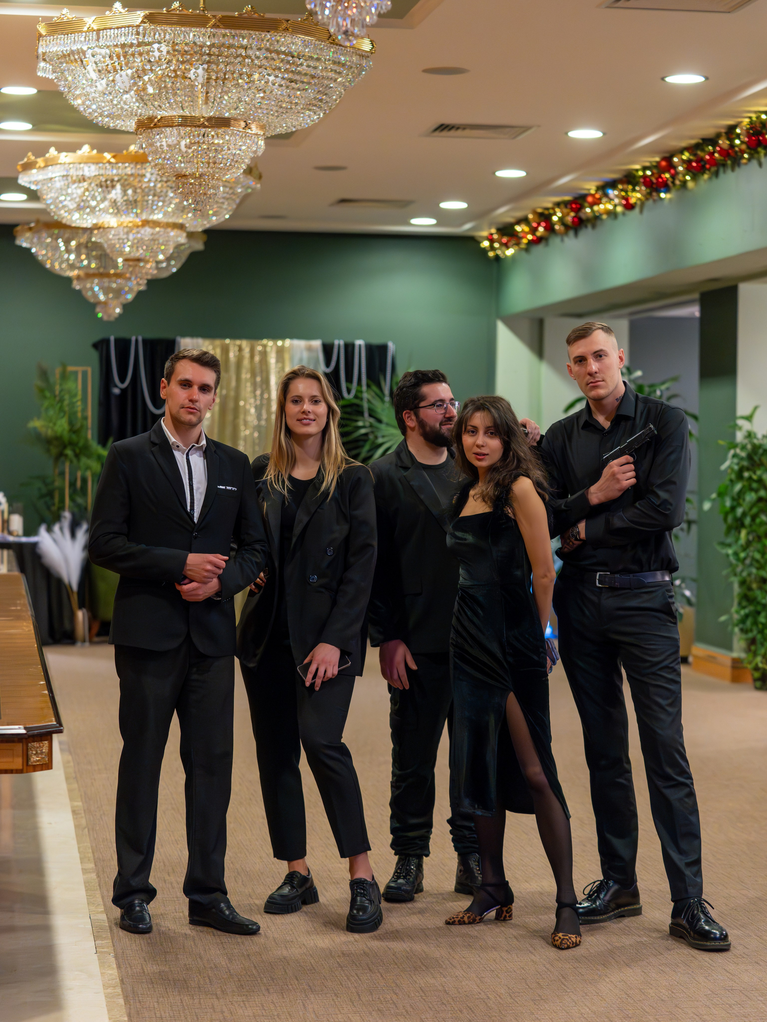 Новый год в стиле Great Gatsby. Репортажный фотограф в Красной Поляне и Сочи Павлюченко Екатерина