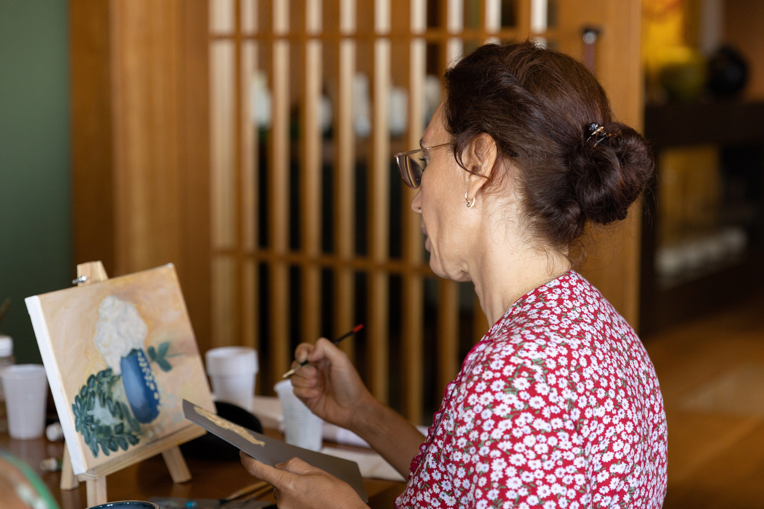 МАСТЕР-КЛАСС ПО ЖИВОПИСИ МАСЛОМ. Фотограф в Сочи Екатерина Потапова