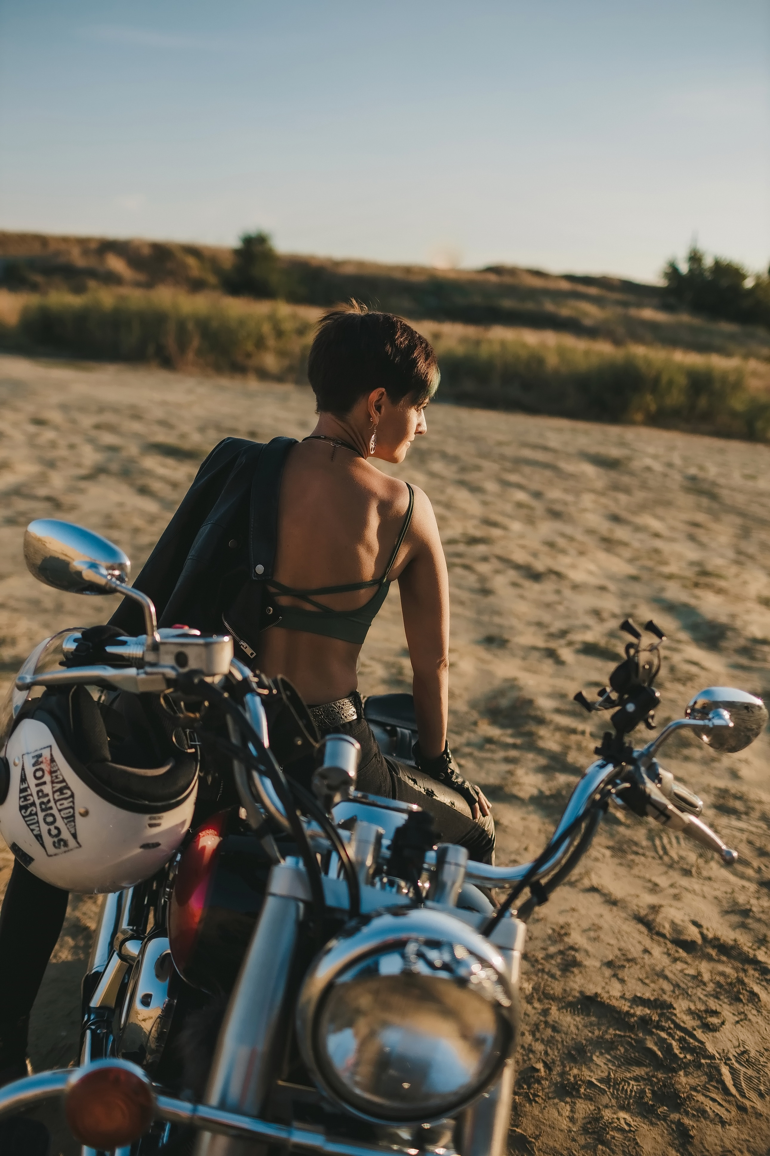 МОТОСЪЕМКА УВЕК ЗАКАТ. Фотограф Софья Васильковская