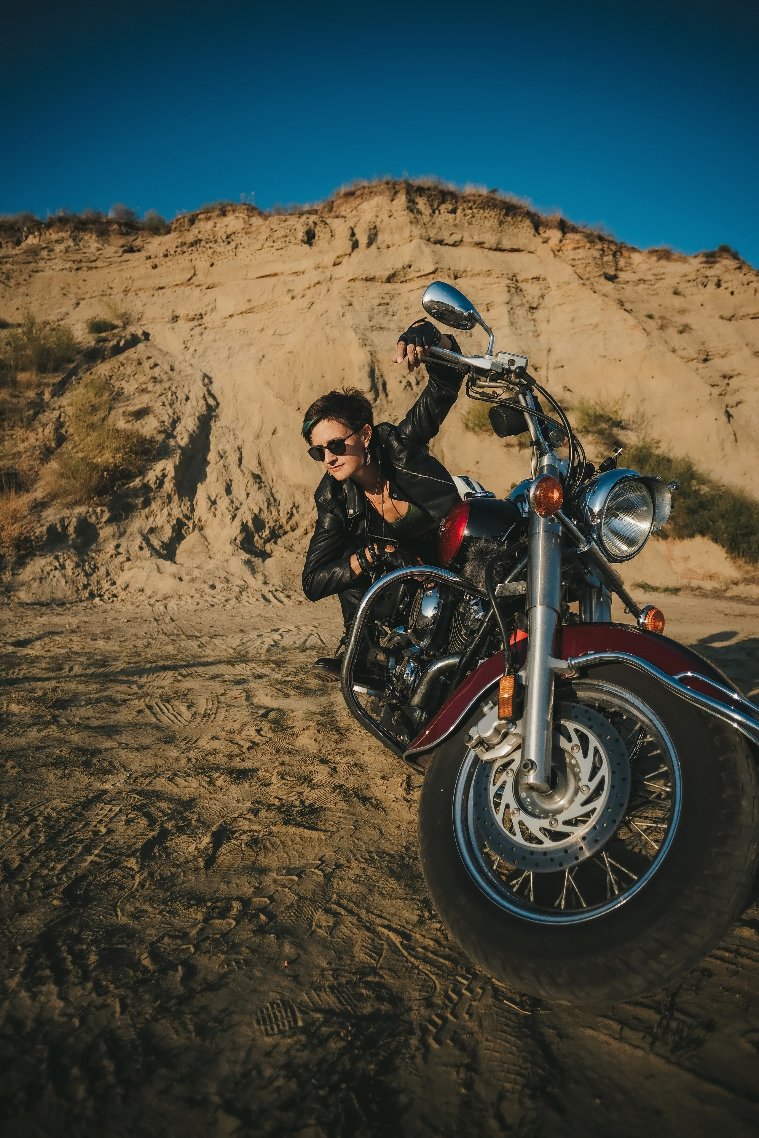 МОТОСЪЕМКА УВЕК ЗАКАТ. Фотограф Софья Васильковская