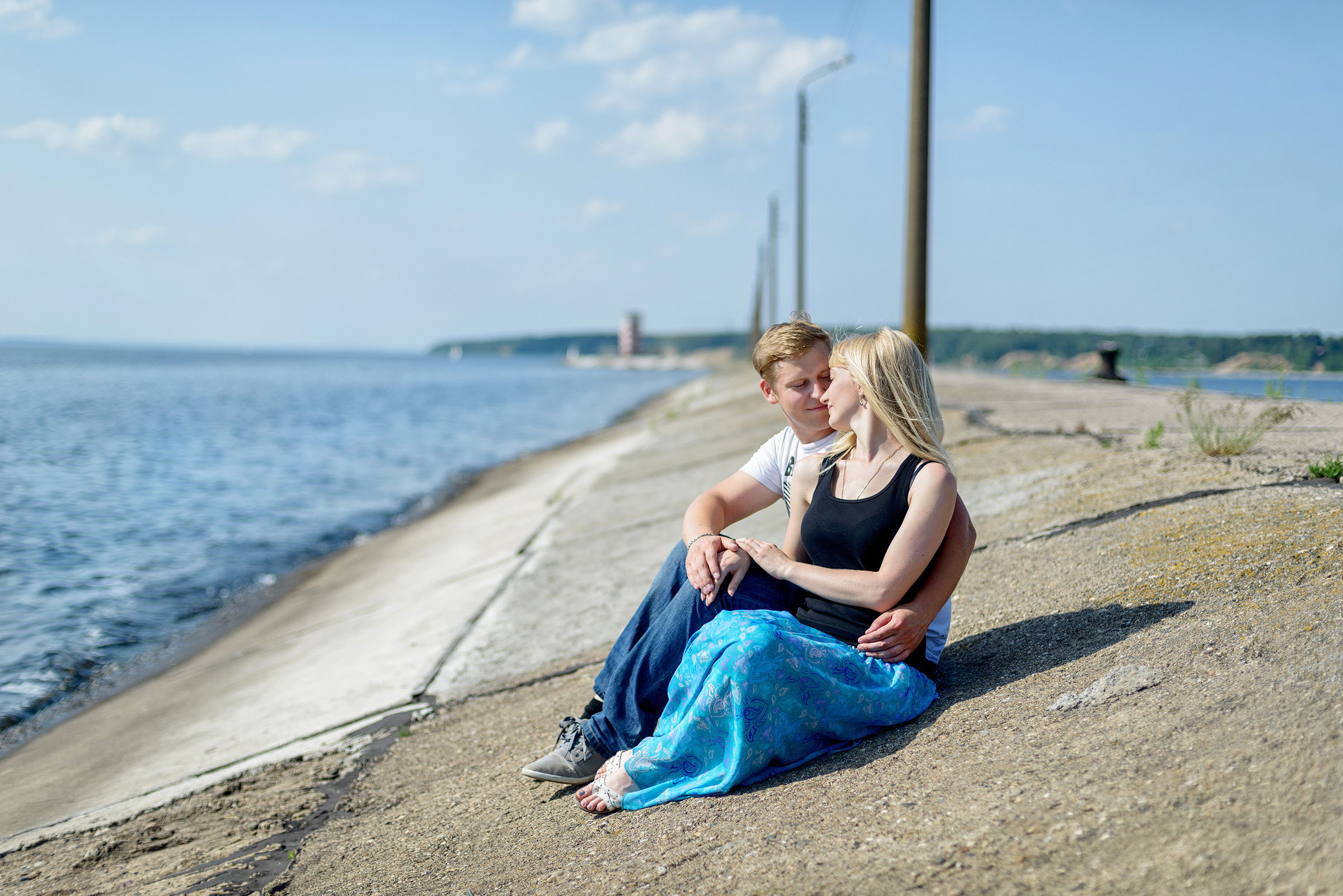 Предсвадебная фотосессия на яхте