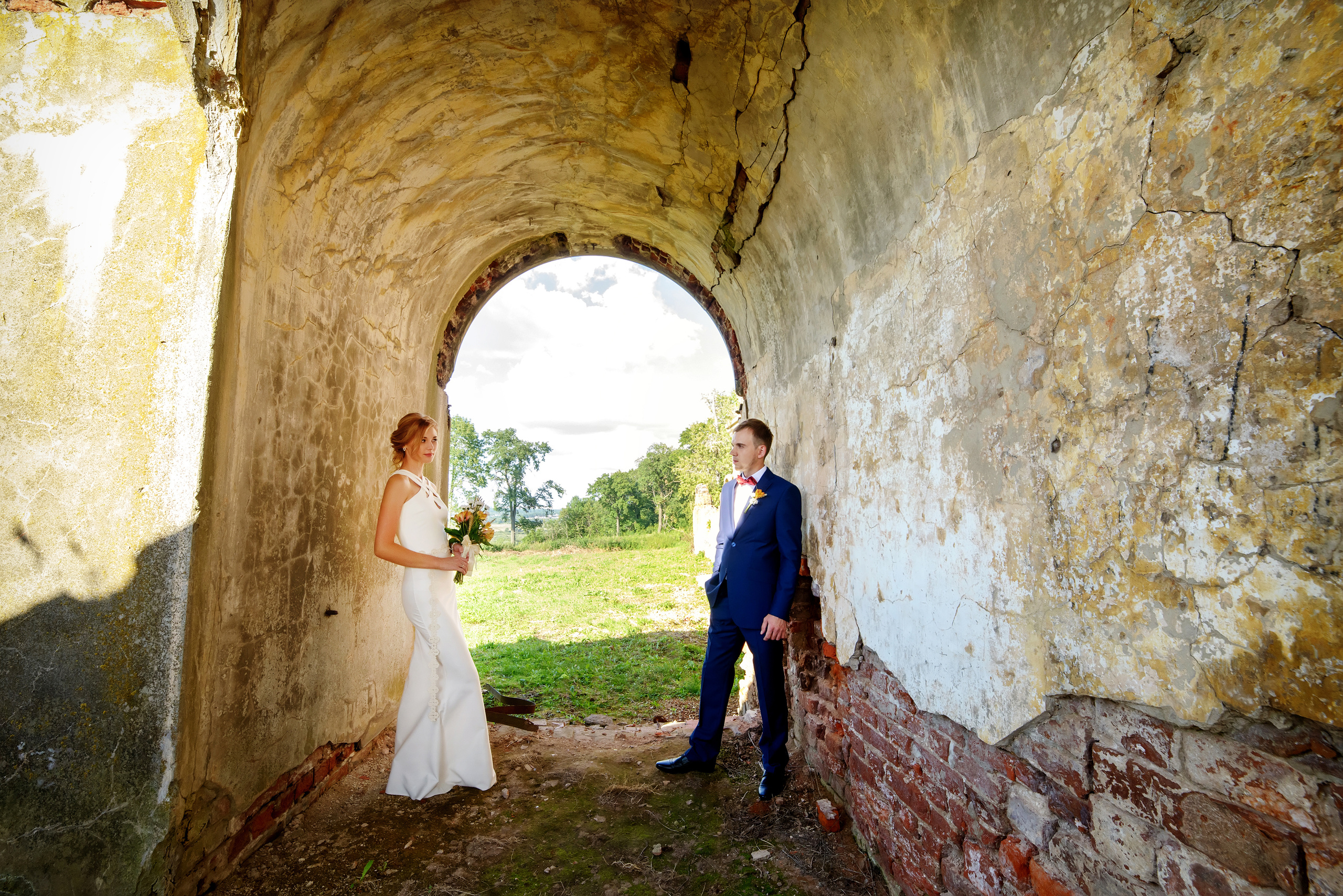 Свадебная фотосессия в усадьбе Приклонских Рукавишниковых