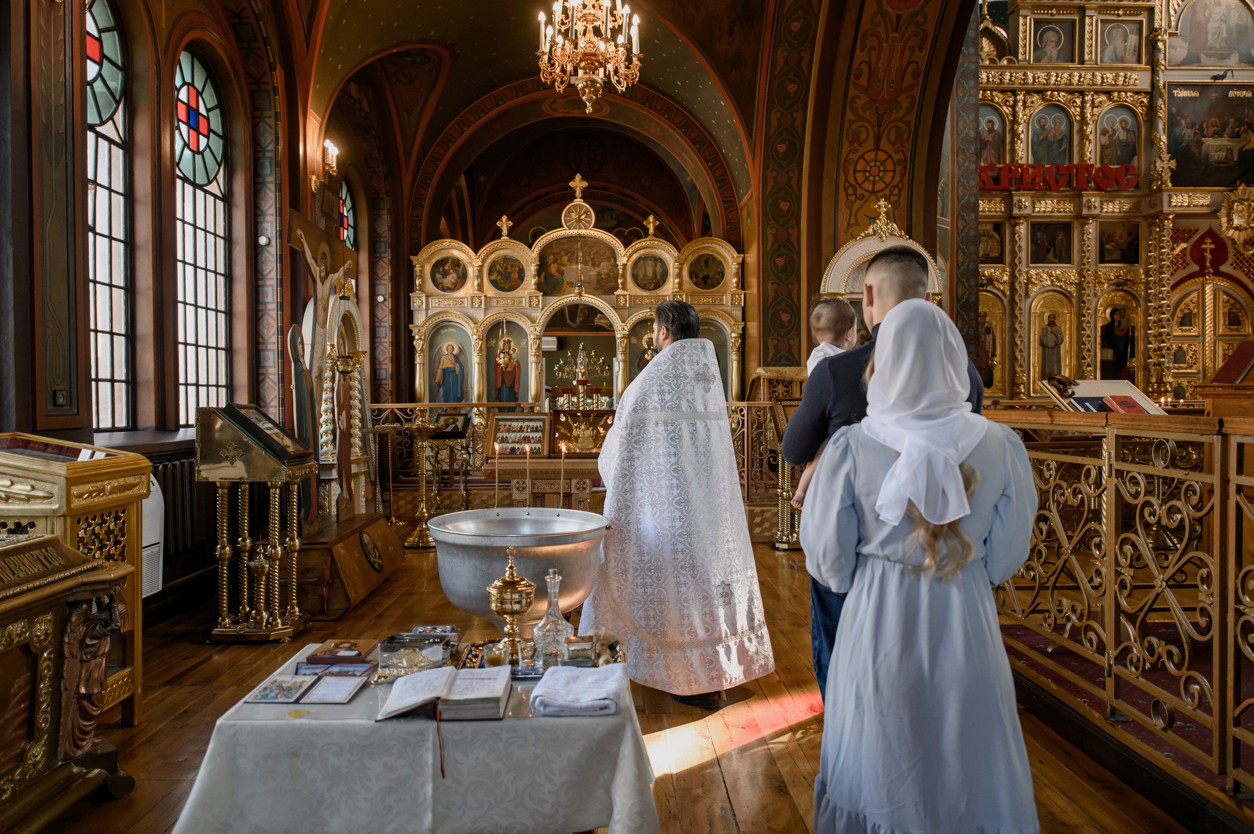 Таинство крещения Ванечки. Свадебный фотограф Краснодар Елена Воробьева