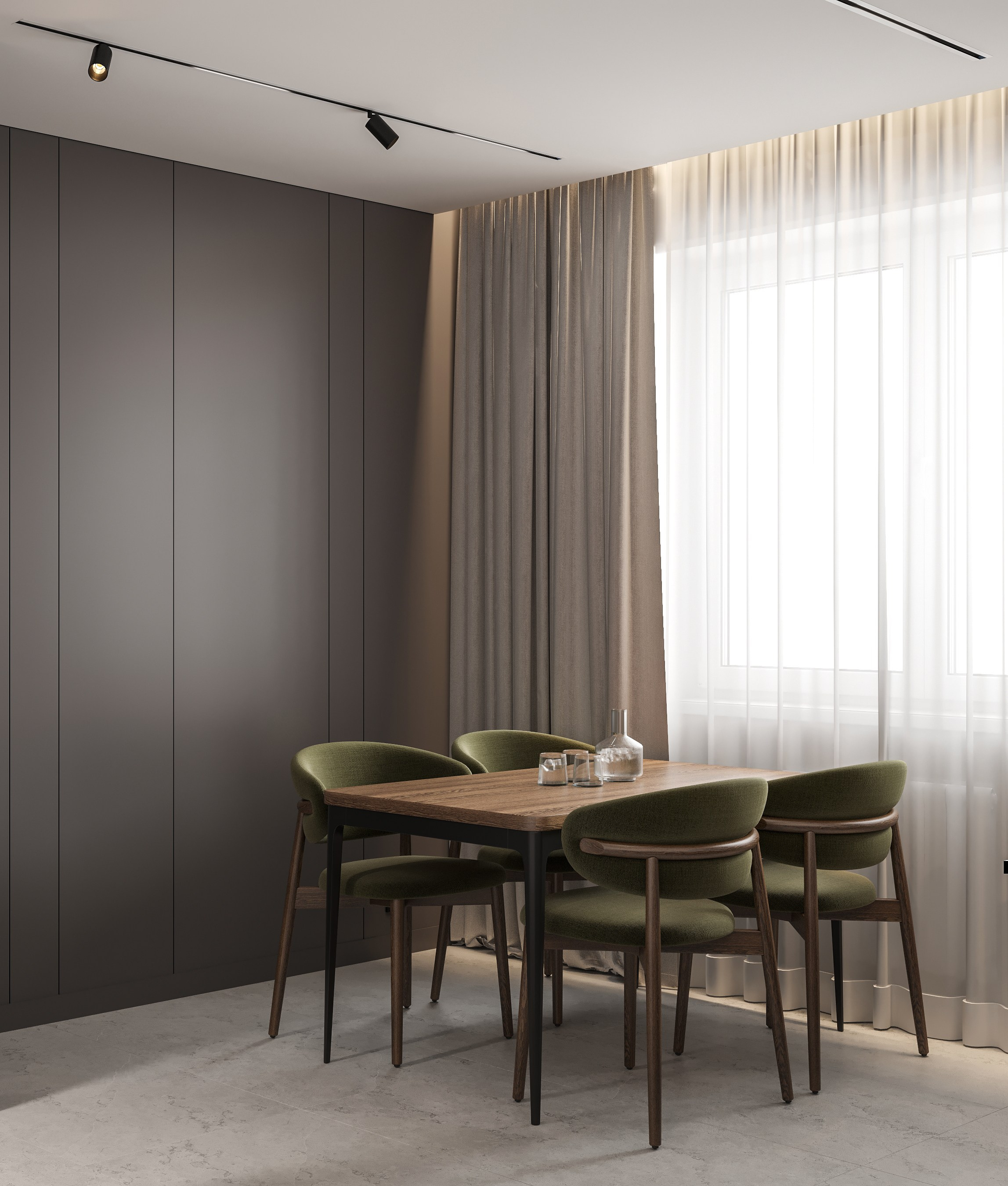 БОРИСОВСКИЕ ПРУДЫ. Дизайн-бюро GOHOUSE в Москве