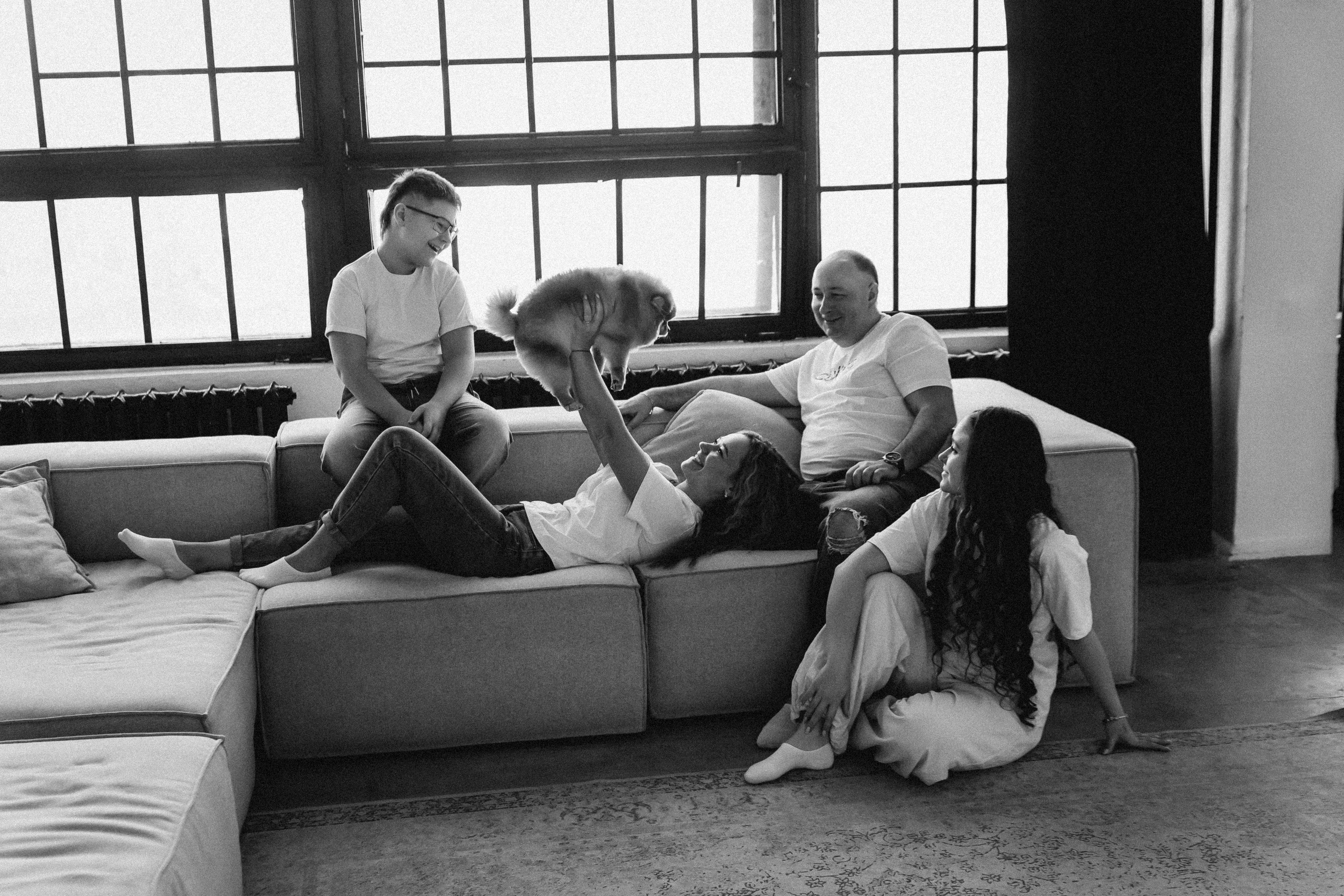 Татьяна, Дмитрий, Эвелина, Богдан. Семейный фотограф Минск Усова Ольга