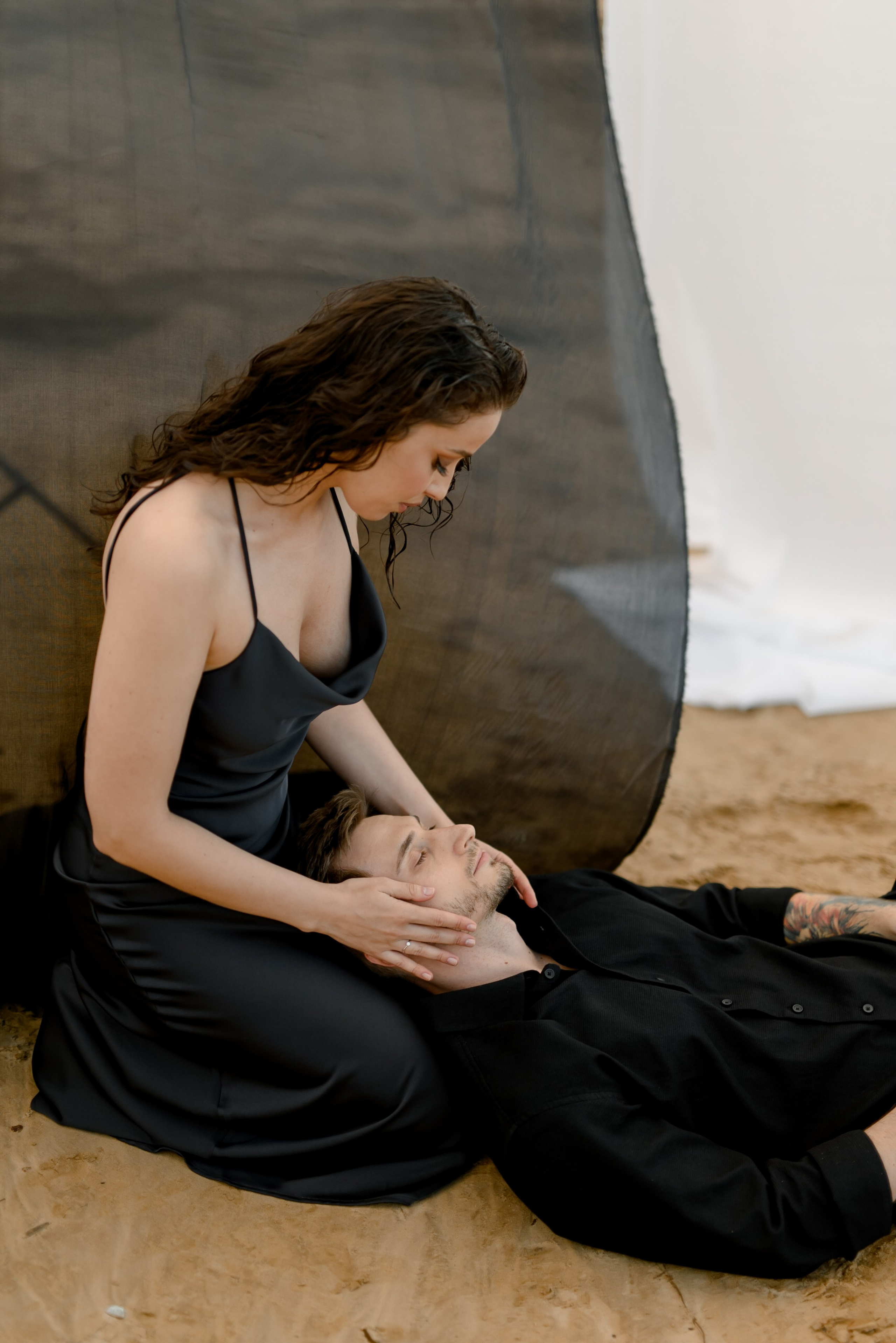 Love Story в песках. Свадебный фотограф в Минске Минчукова Анна