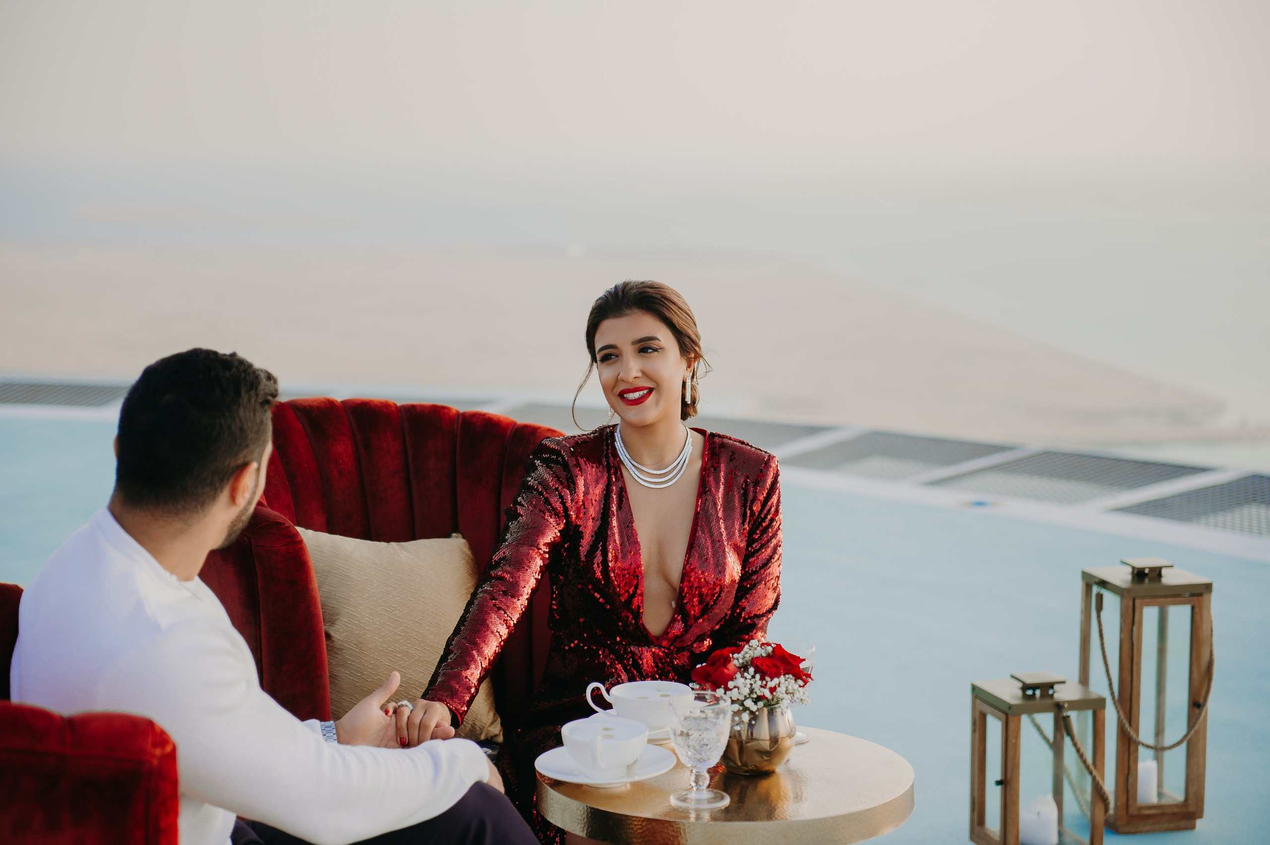 Love Story на высоте (Абу Даби). Фотограф в Москве и Санкт-Петербурге Дарина