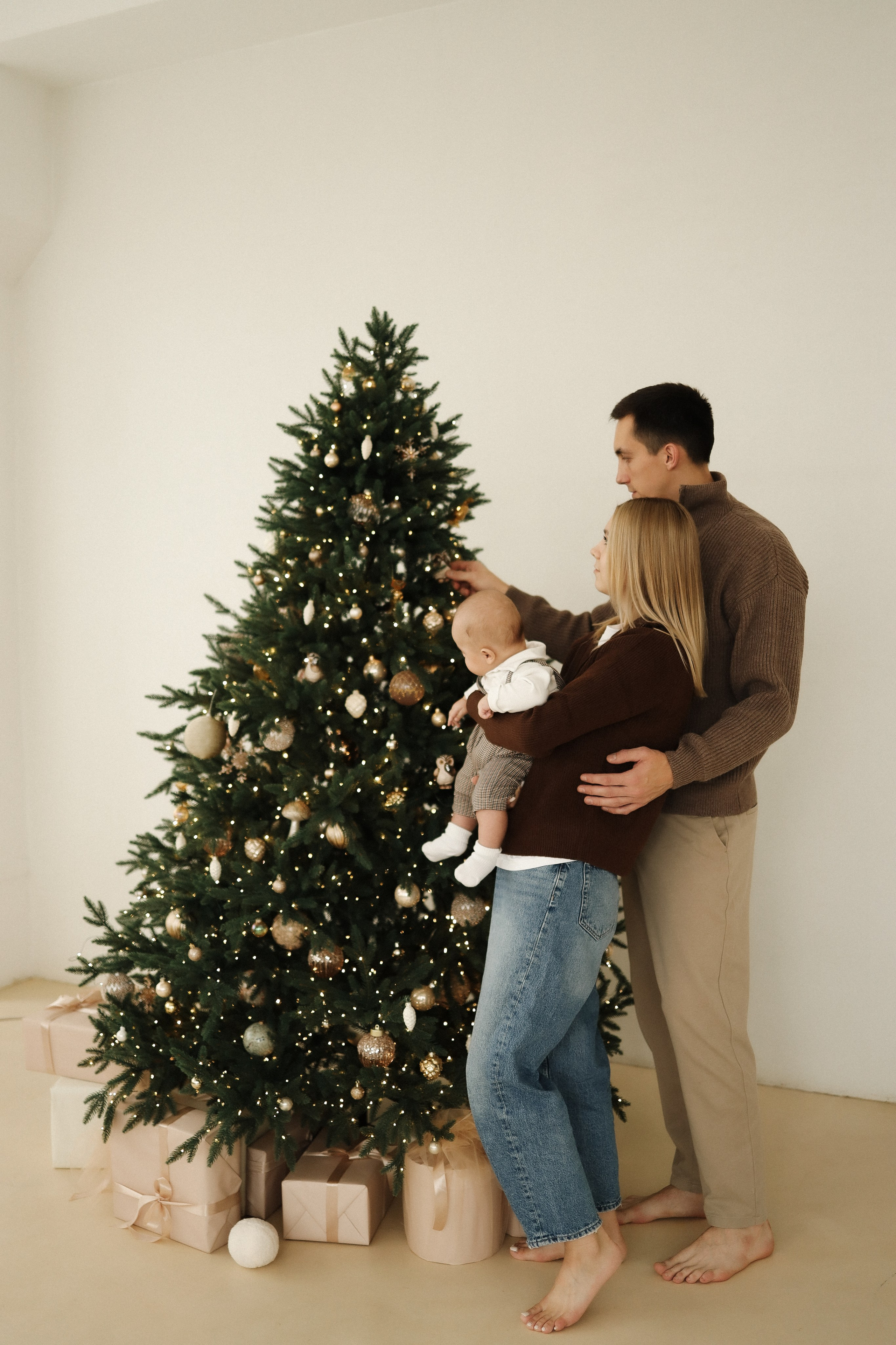 Первый новый год. Семейный и lovestory фотограф в Москве Светлана Коняхина