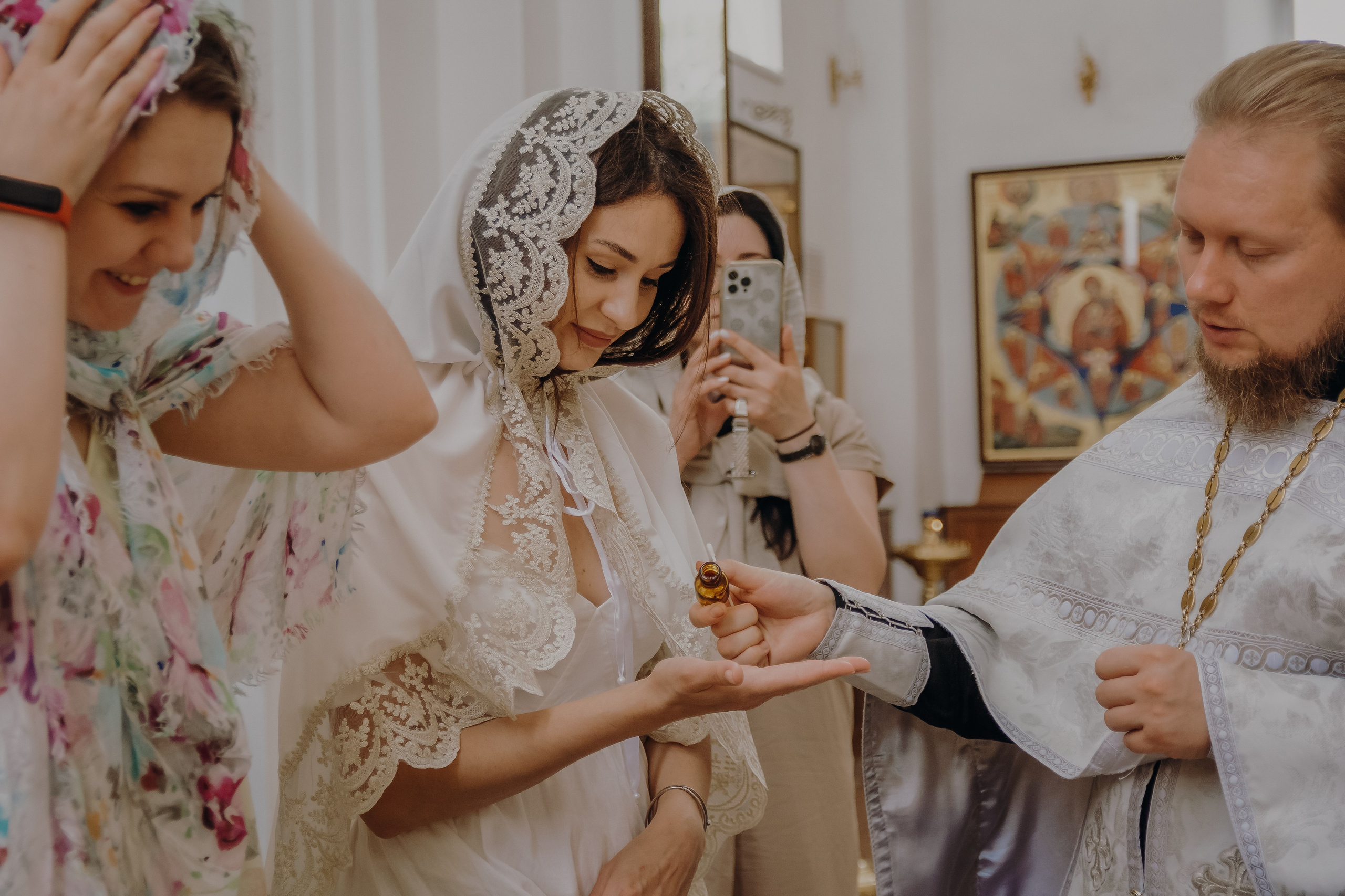 Крещение Таисии. Семейный и детский фотограф Кущ Наташа