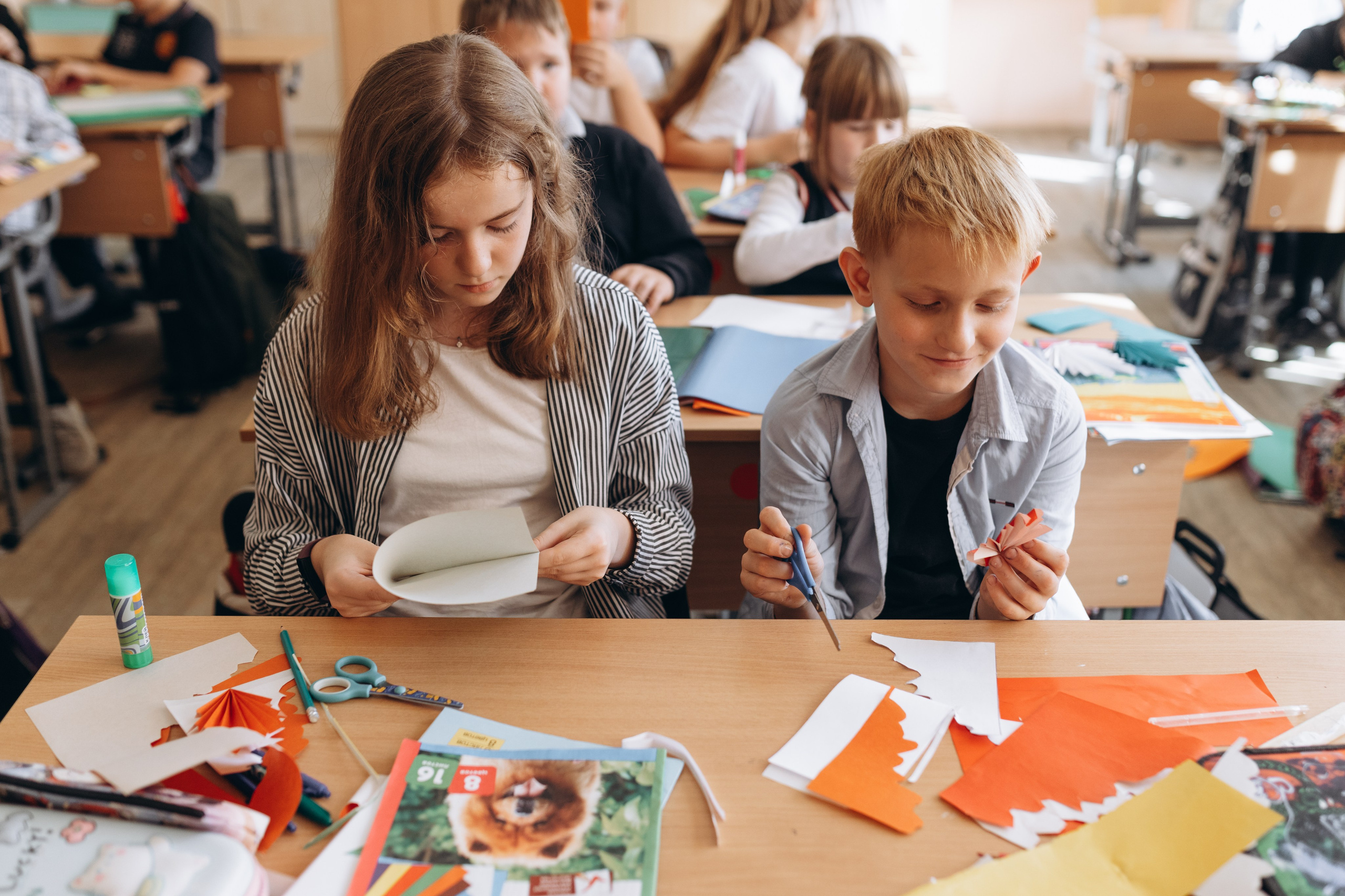 Школьная фотосессия. Фотограф Людмила Оюн