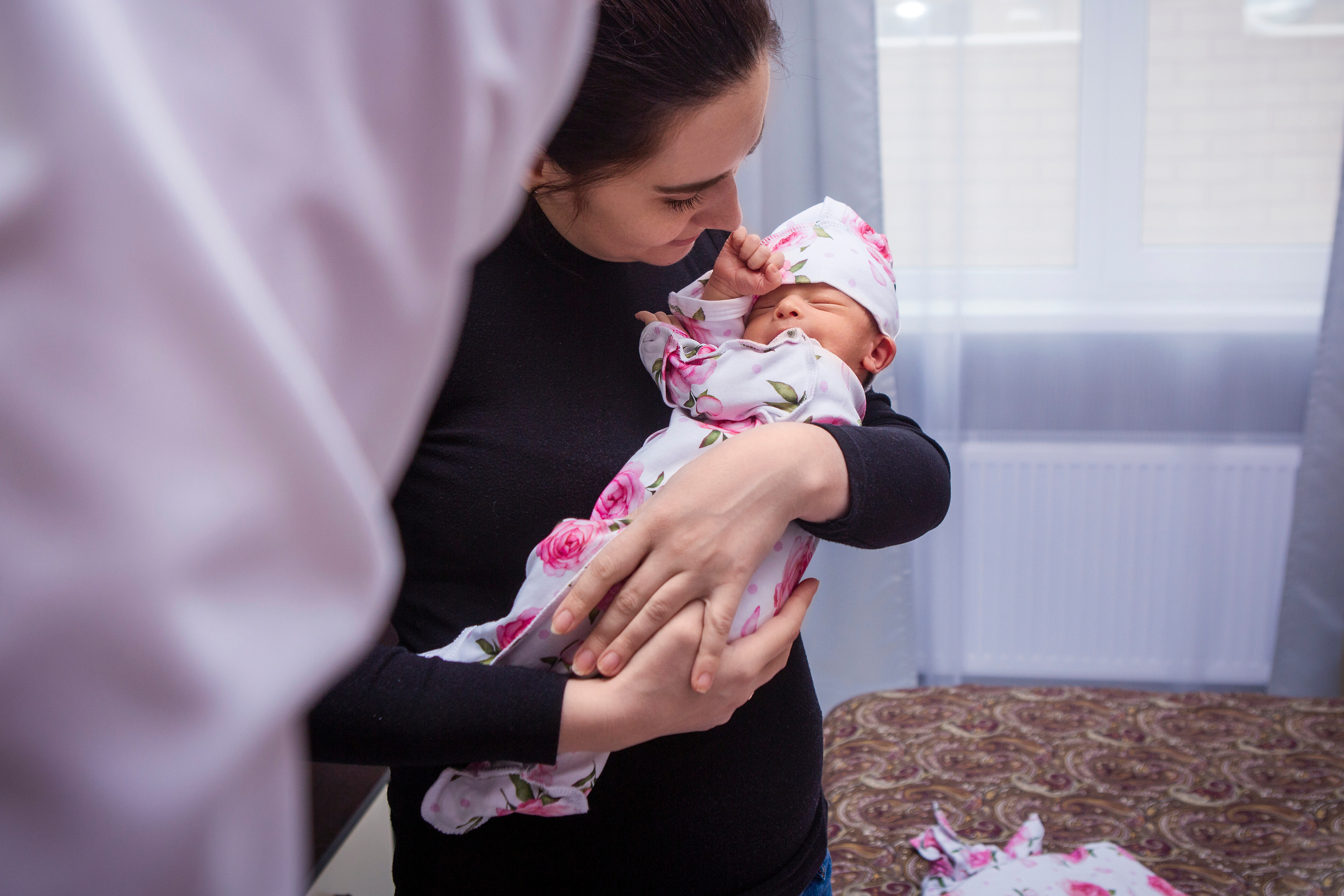 Выписки из роддома. Фотографы из Краснодара Мария и Максим Шевцовы