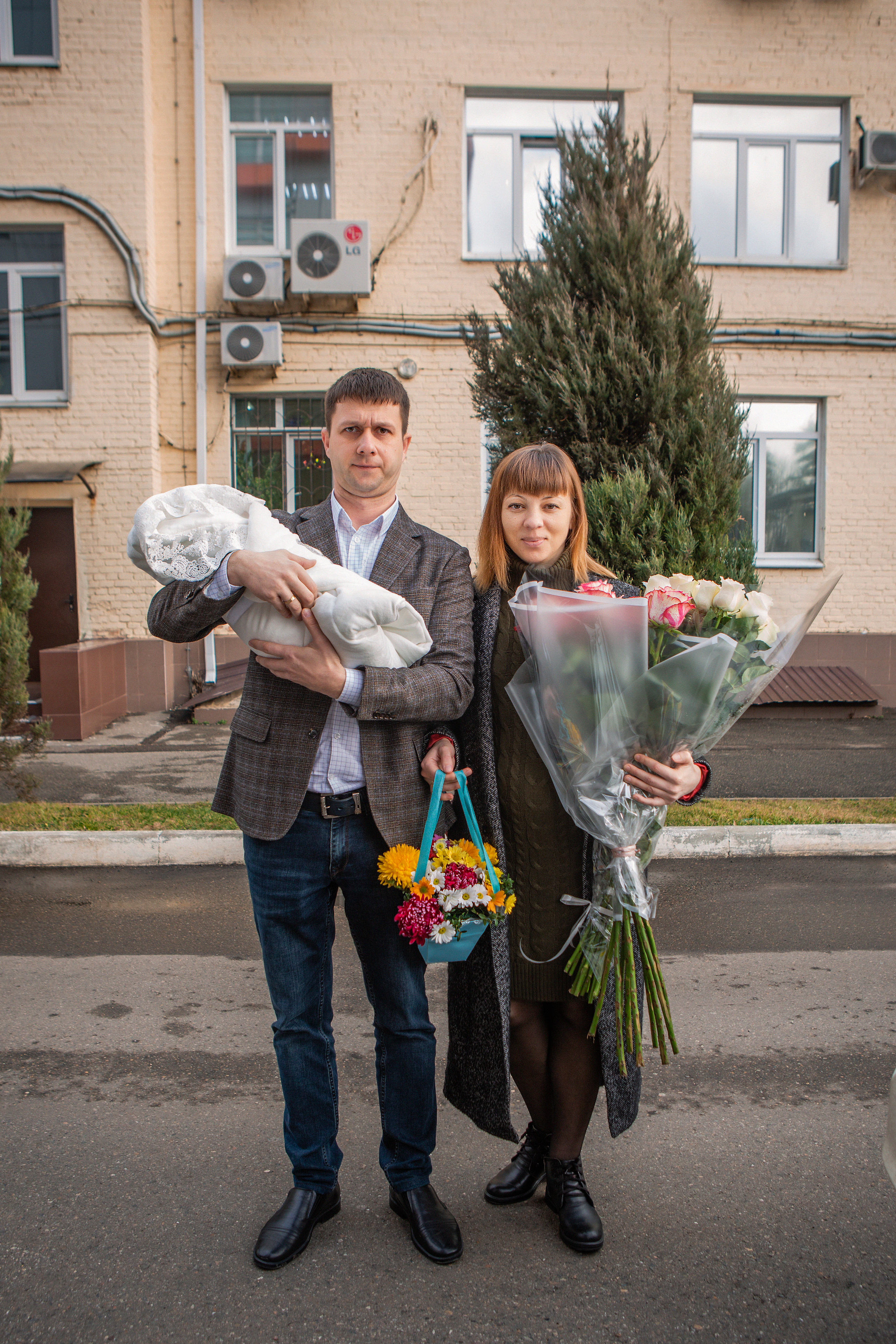 Выписки из роддома. Фотографы из Краснодара Мария и Максим Шевцовы