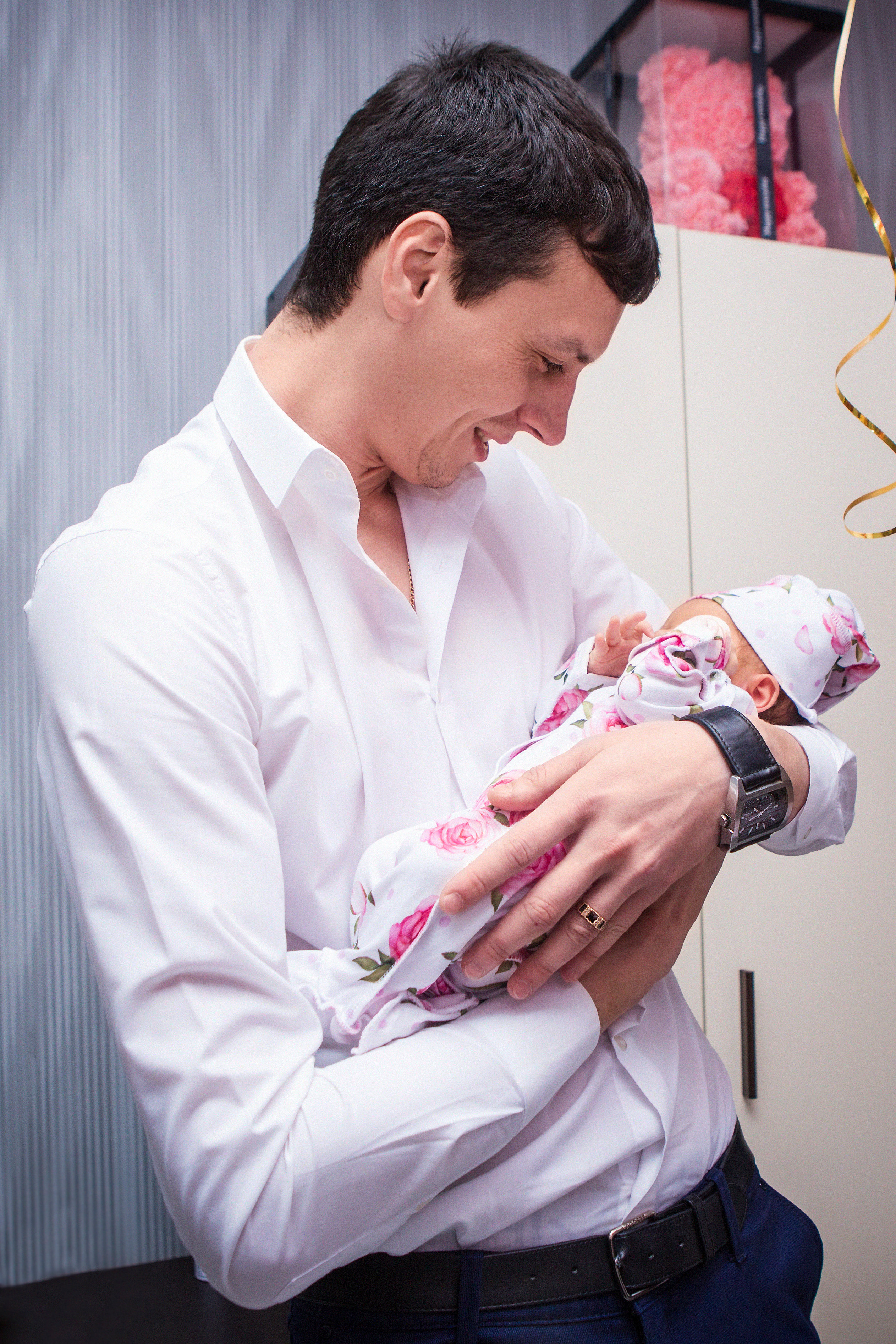 Выписки из роддома. Фотографы из Краснодара Мария и Максим Шевцовы