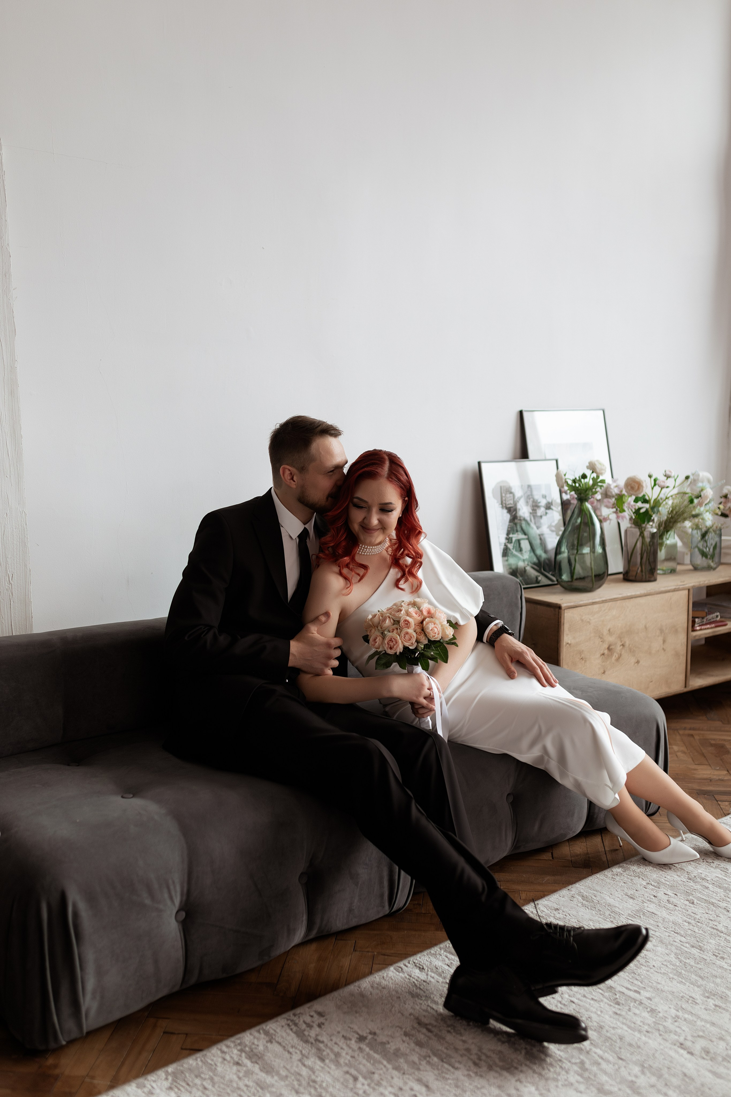 Свадебная фотосессия в студии Оренбурга. Фотограф Ольга Харлашина г. Оренбург