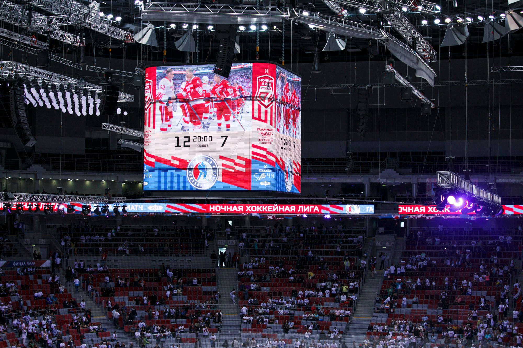 Ночная Хоккейная Лига. Репортажный и постановочный Наталья Санникова