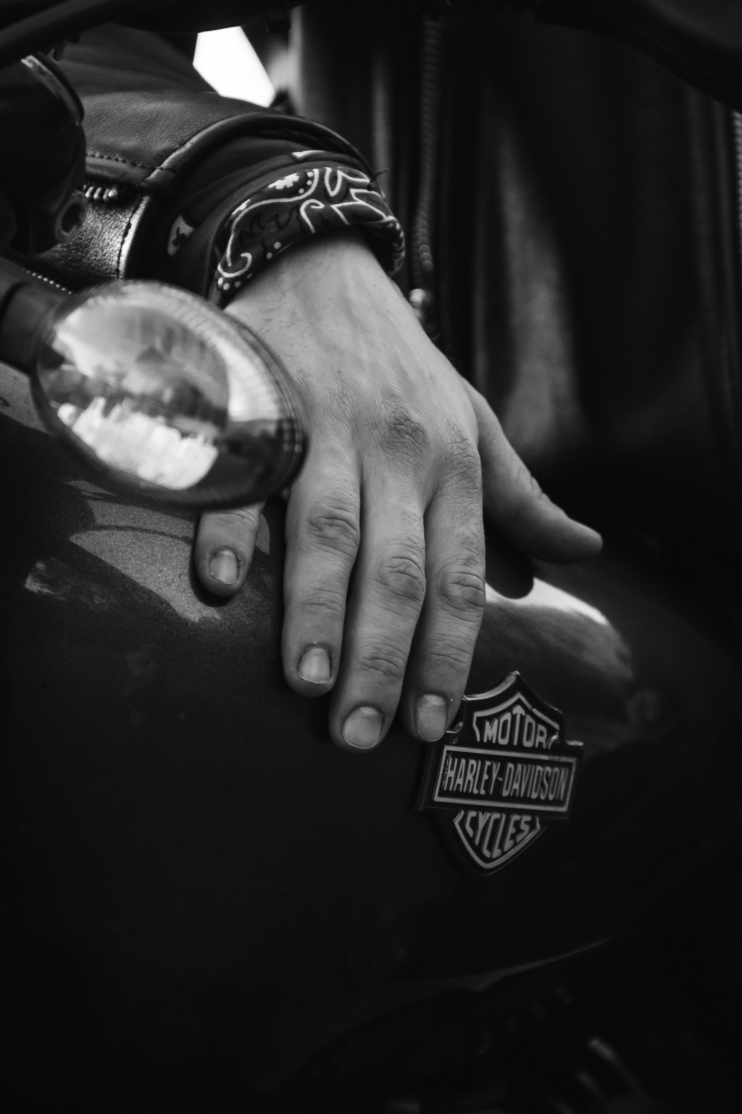 Иван и Harley Davidson. Наталия Фролова. Фотограф. Москва