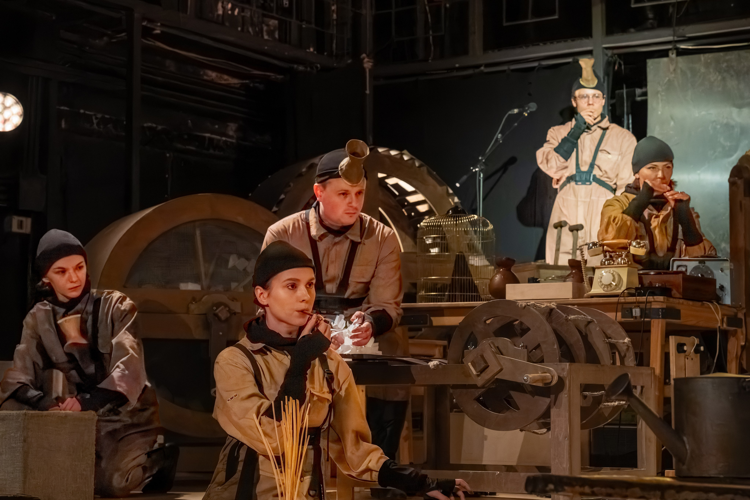 Театр Маяковского: Сон в русскую ночь. Сайт фотографа Сергея Абрамова