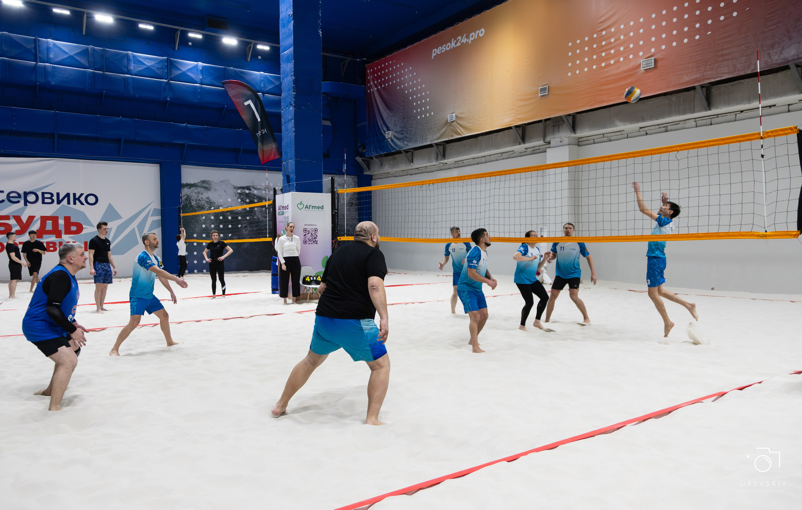 Турнир по пляжному волейболу ГК Командор. Игорь Урывский. Фотограф Красноярск