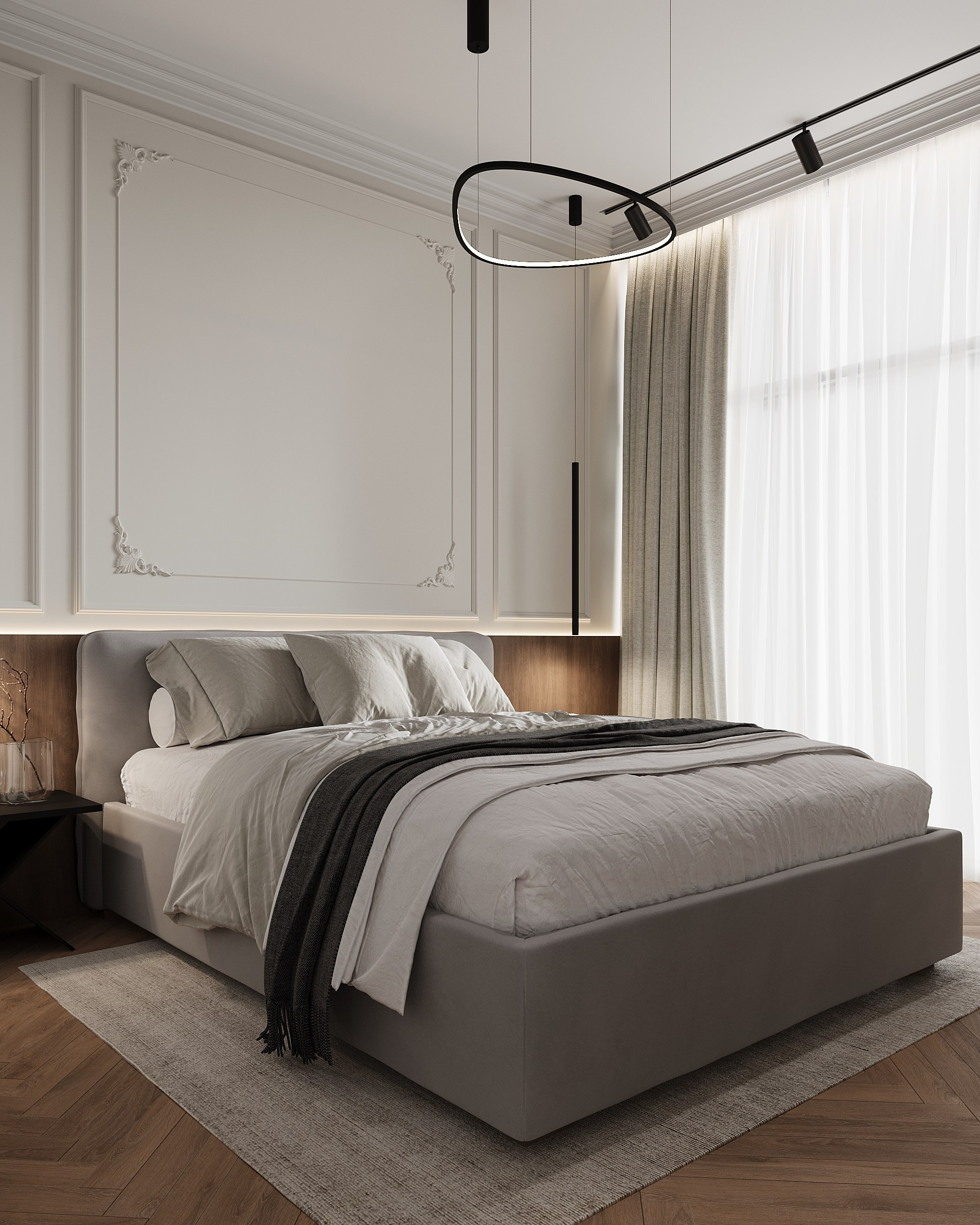 Bedroom Classic SPb. Середа Юлия | Визуализация