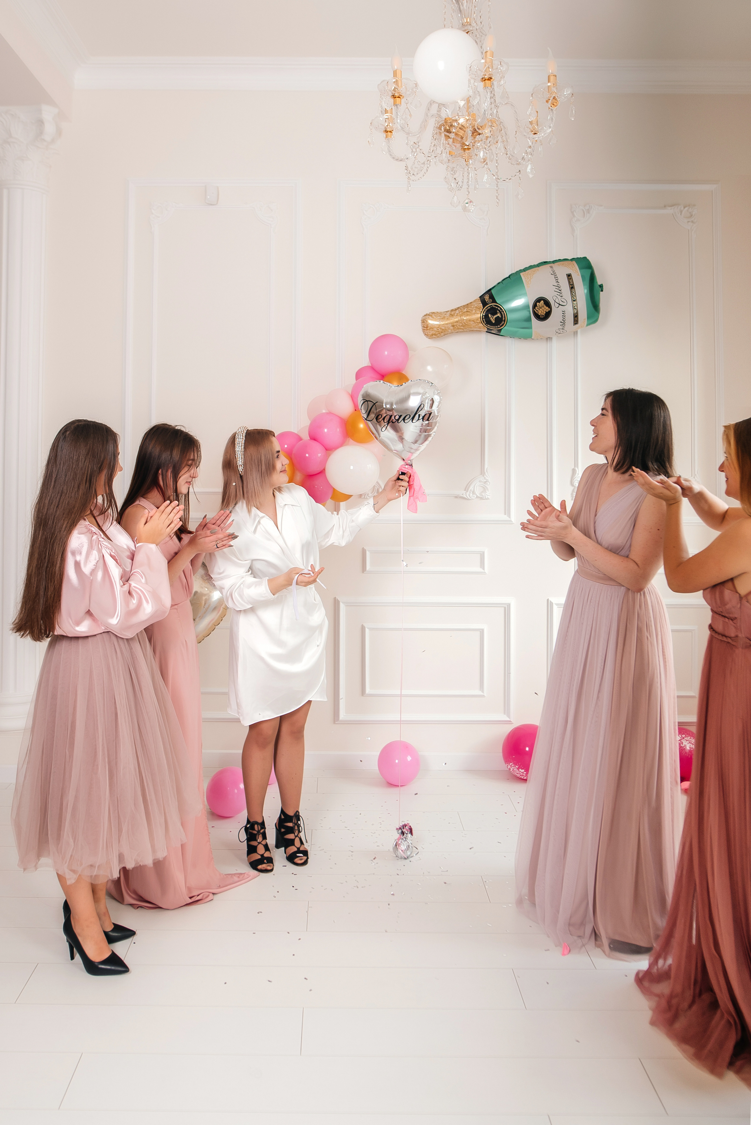 Девичник в розовом стиле. Свадебный фотограф Елена Рякина