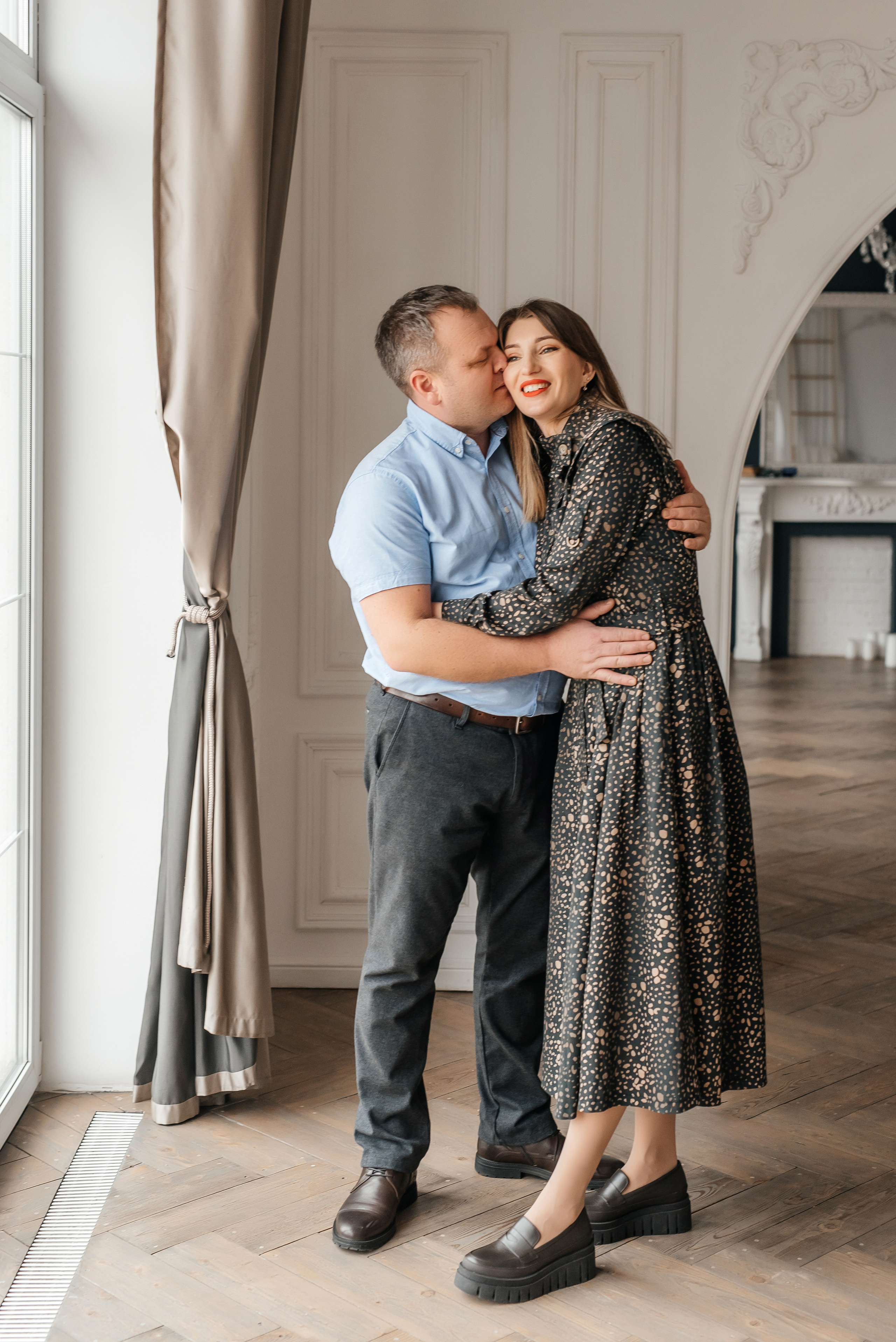 Семейная съемка в студии стиля борокко. Свадебный фотограф Елена Рякина